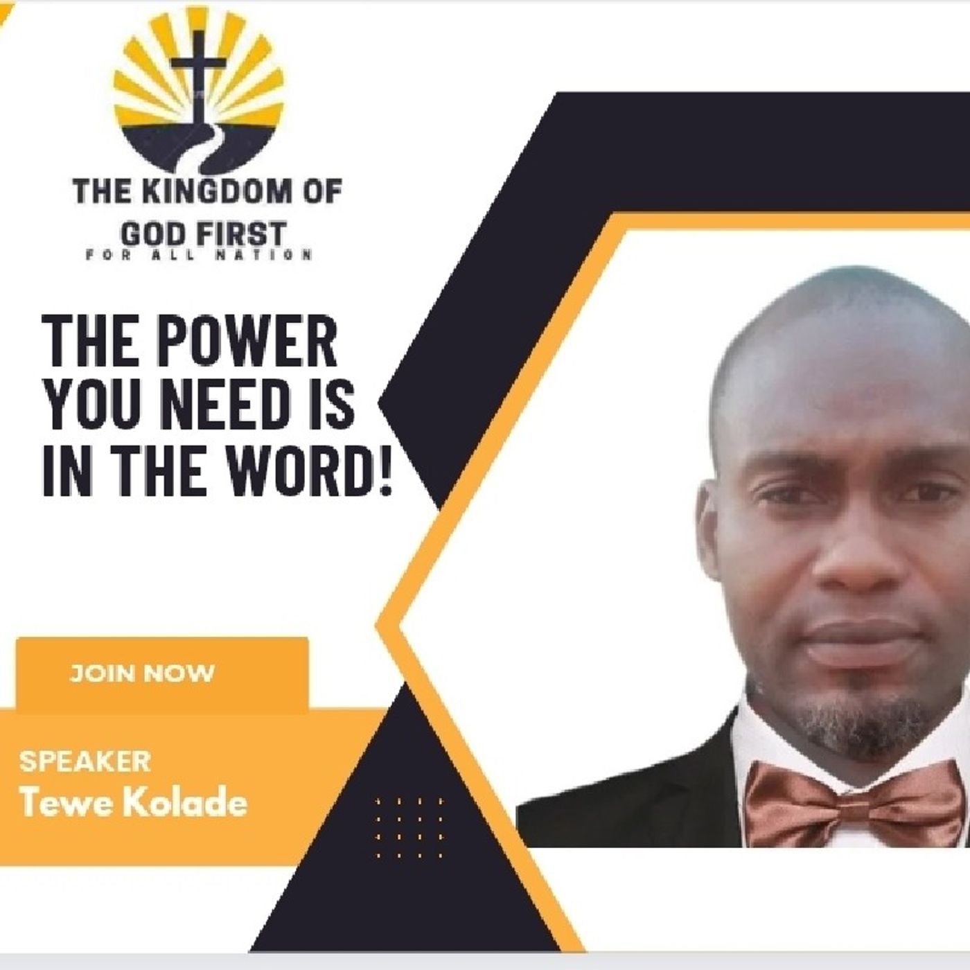 THE POWER YOU NEED IS IN THE WORD!