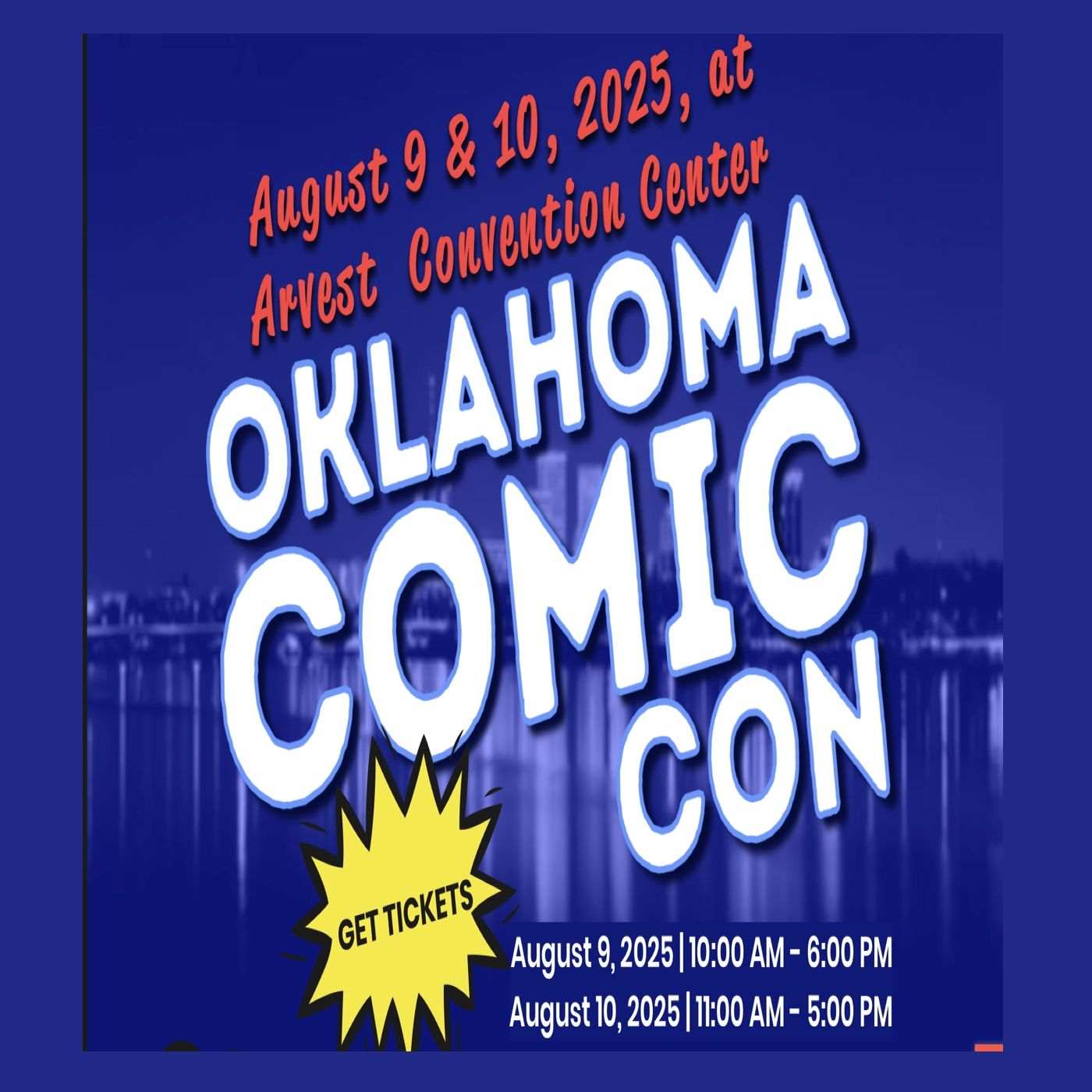 OK Comic Con - Tulsa -2025 OK Comic Con - Tulsa -2025