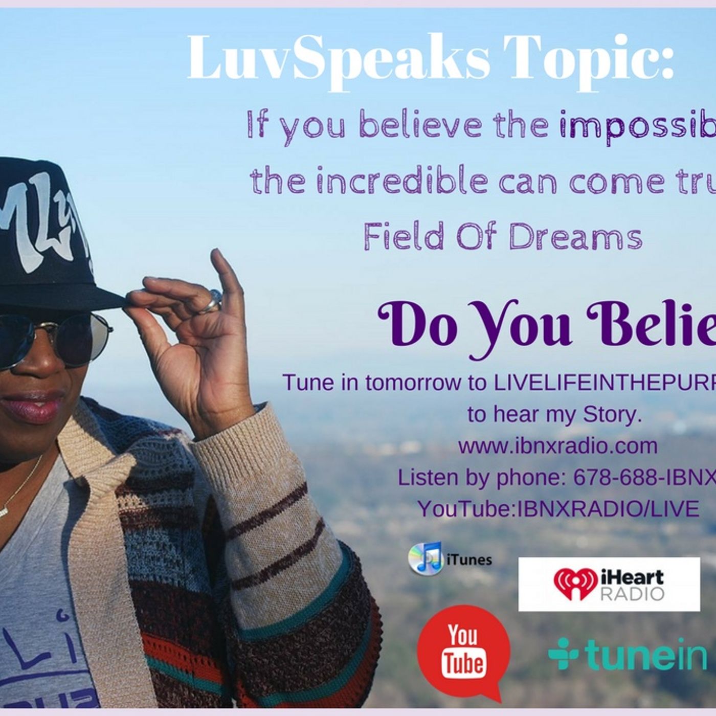 Live Life In The Purple