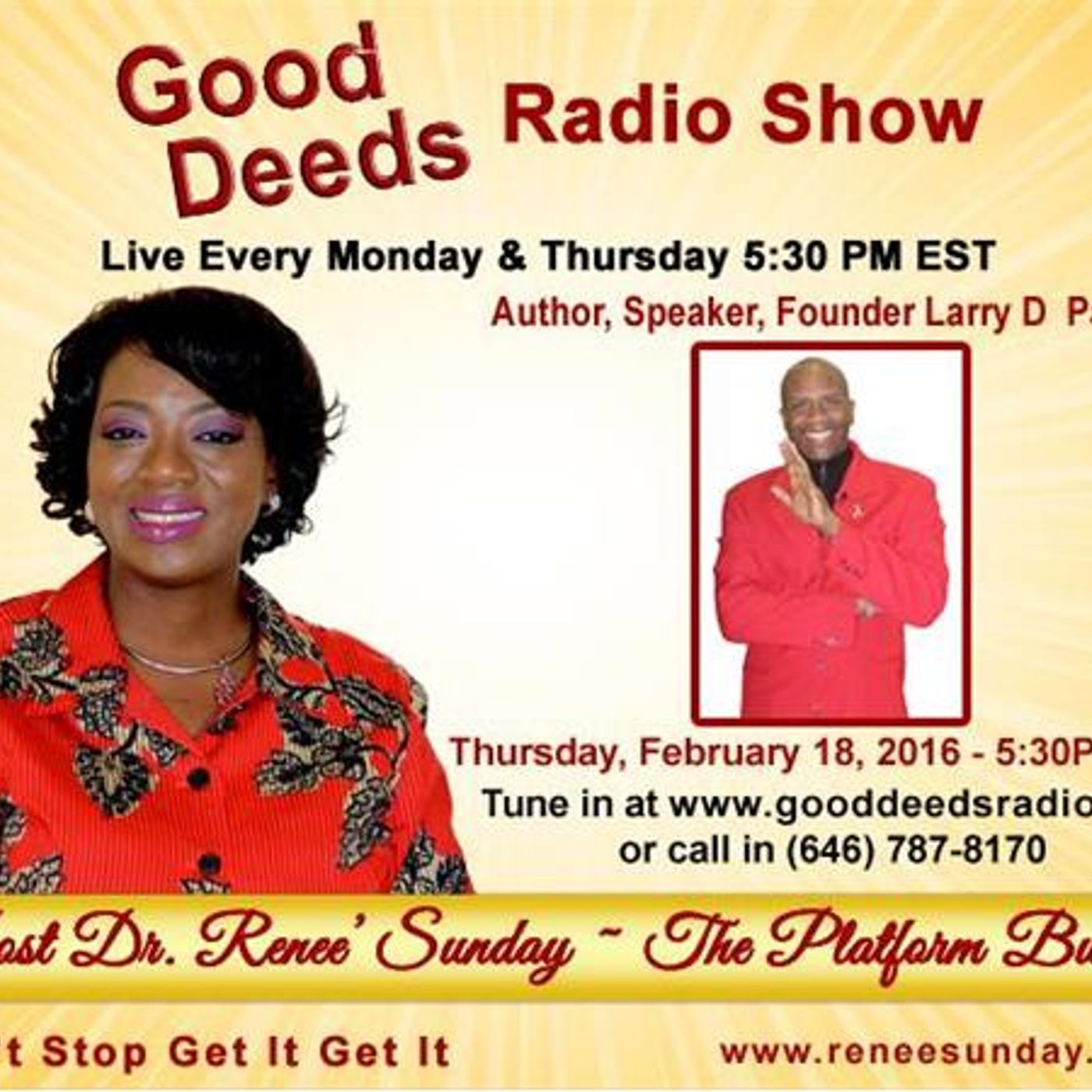 Unstoppable Confidence: Fearless Confidence Coach Larry D. Patton shares on GD episode artwork