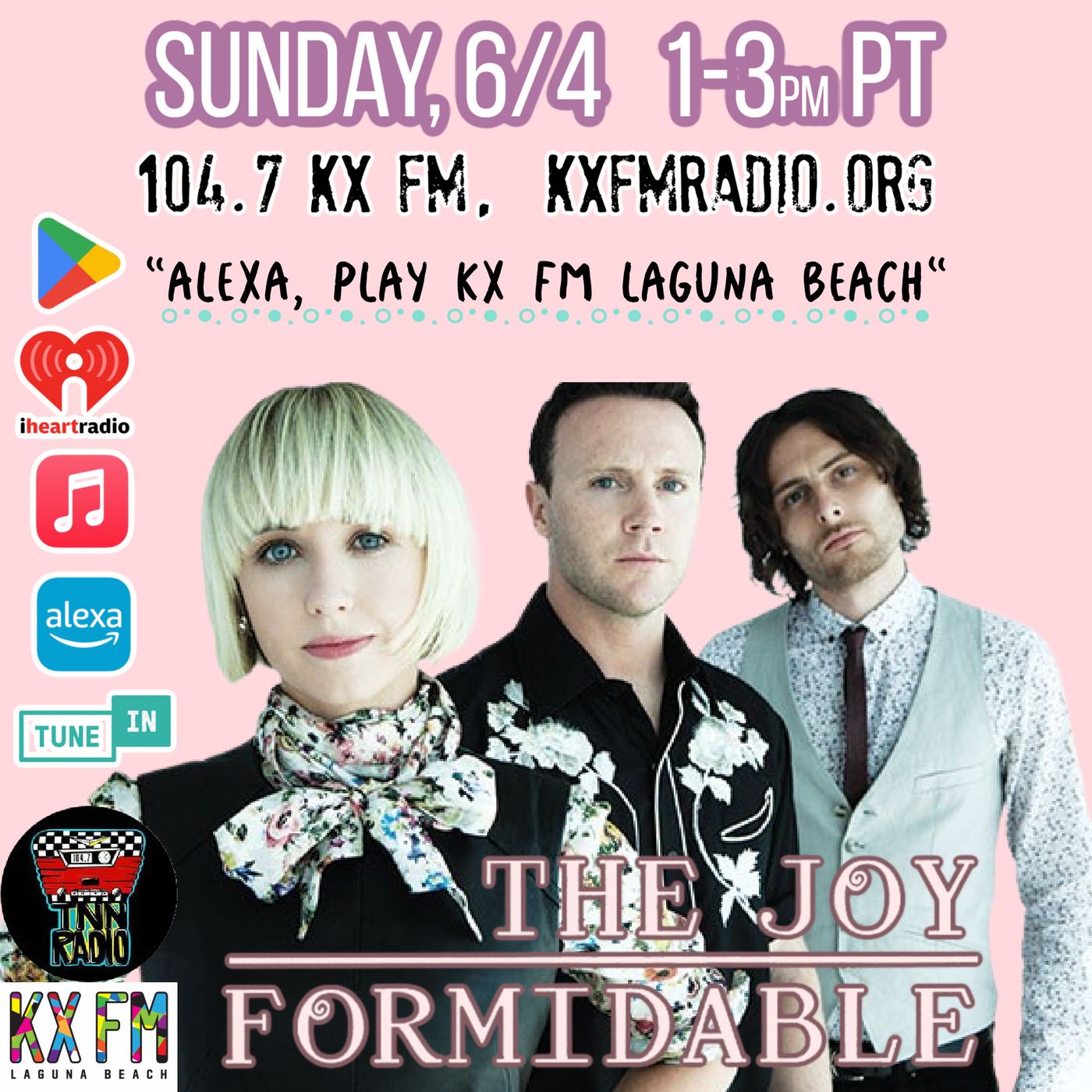 TNN RADIO | June 4, 2023 show with The Joy Formidable episode artwork