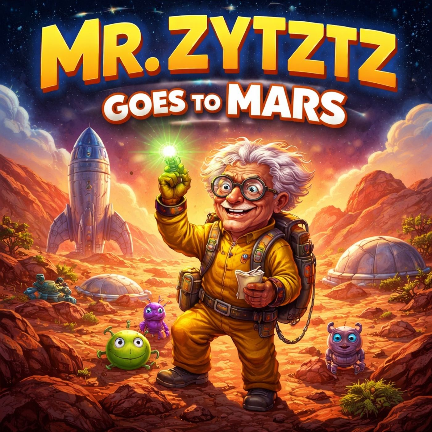 Mr. Zytztz Goes to Mars podcast artwork