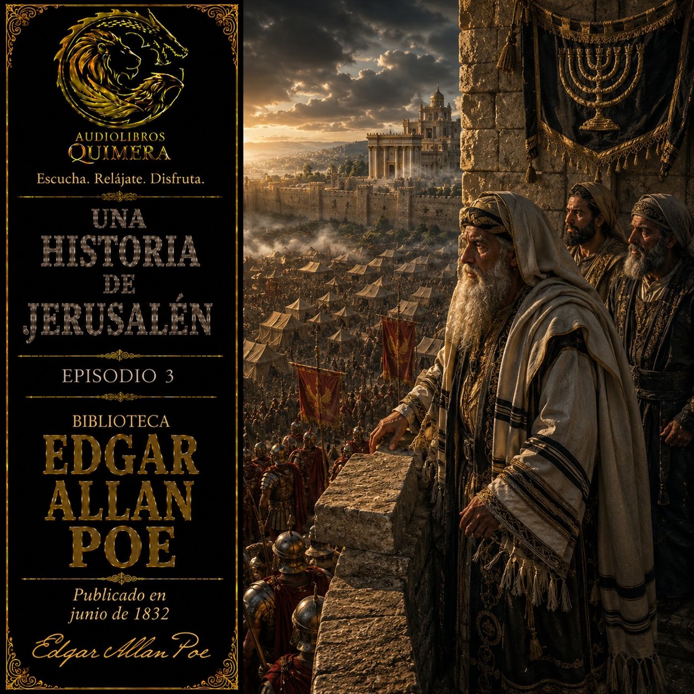 03 - Una Historia de Jerusalén Audiolibro - Edgar Allan Poe episode artwork