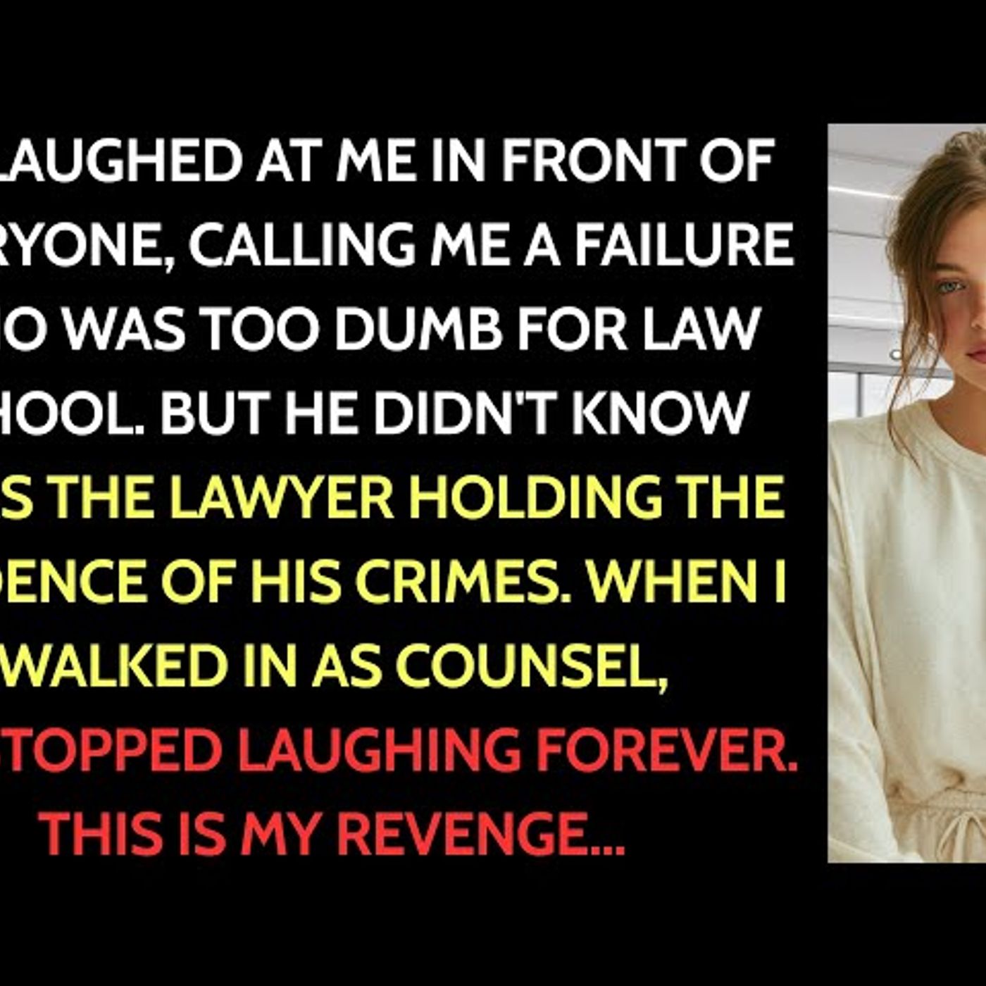 My Brother Said “You’re Too Dumb For Law School” At My 10-Year Reunion—I Walked In As Counsel