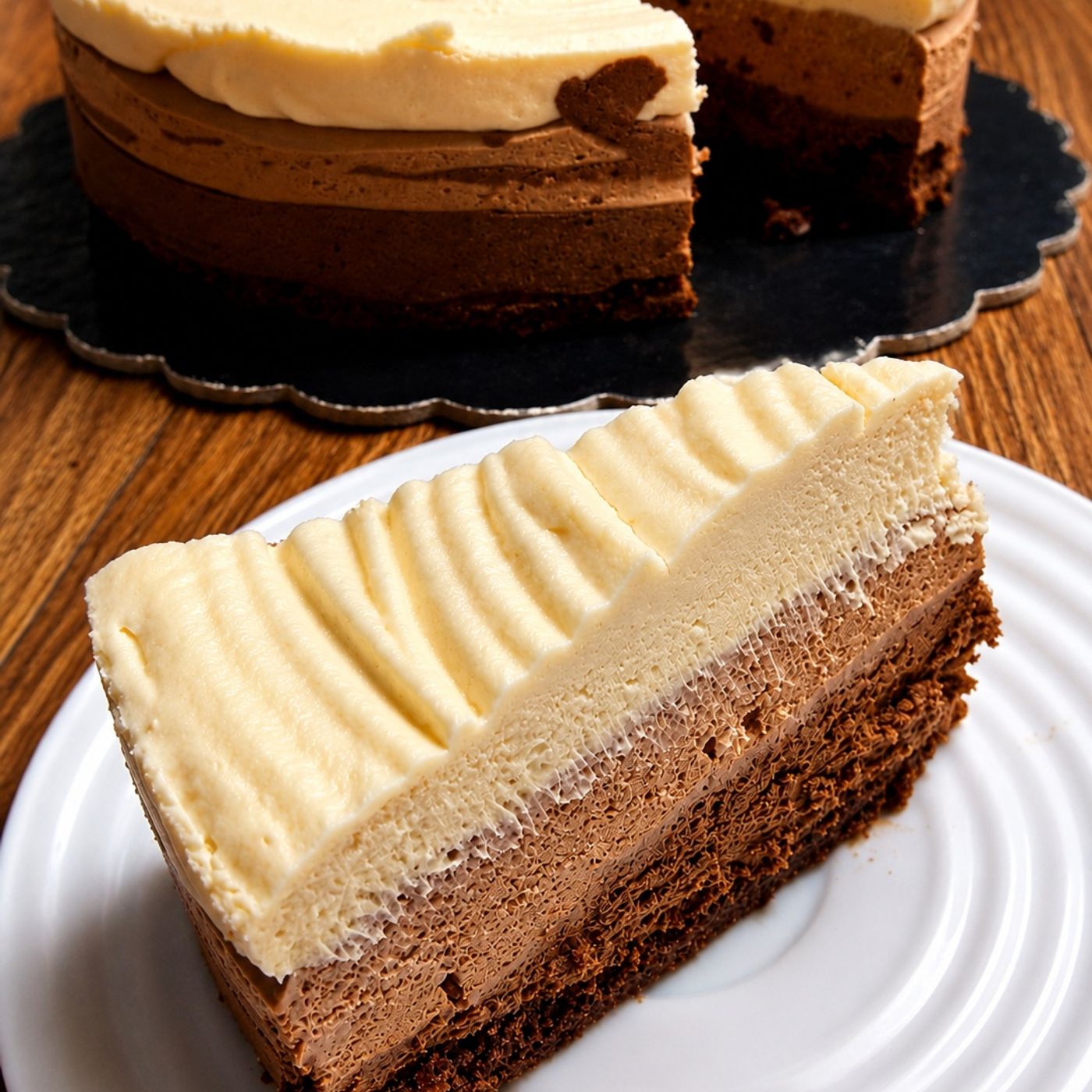 Torta ai tre cioccolati cremosa episode artwork