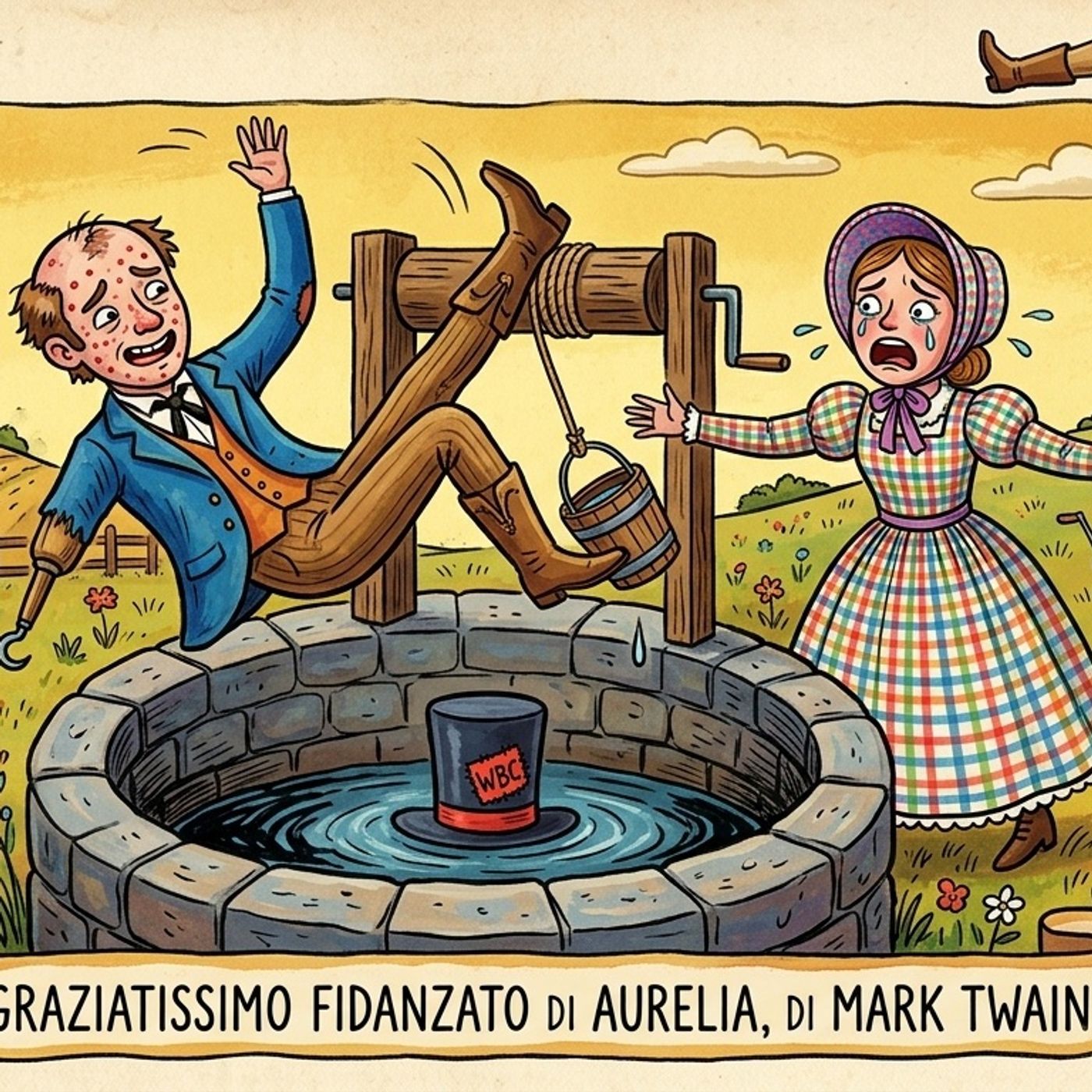 Il disgraziatissimo fidanzato di Aurelia, Mark Twain episode artwork