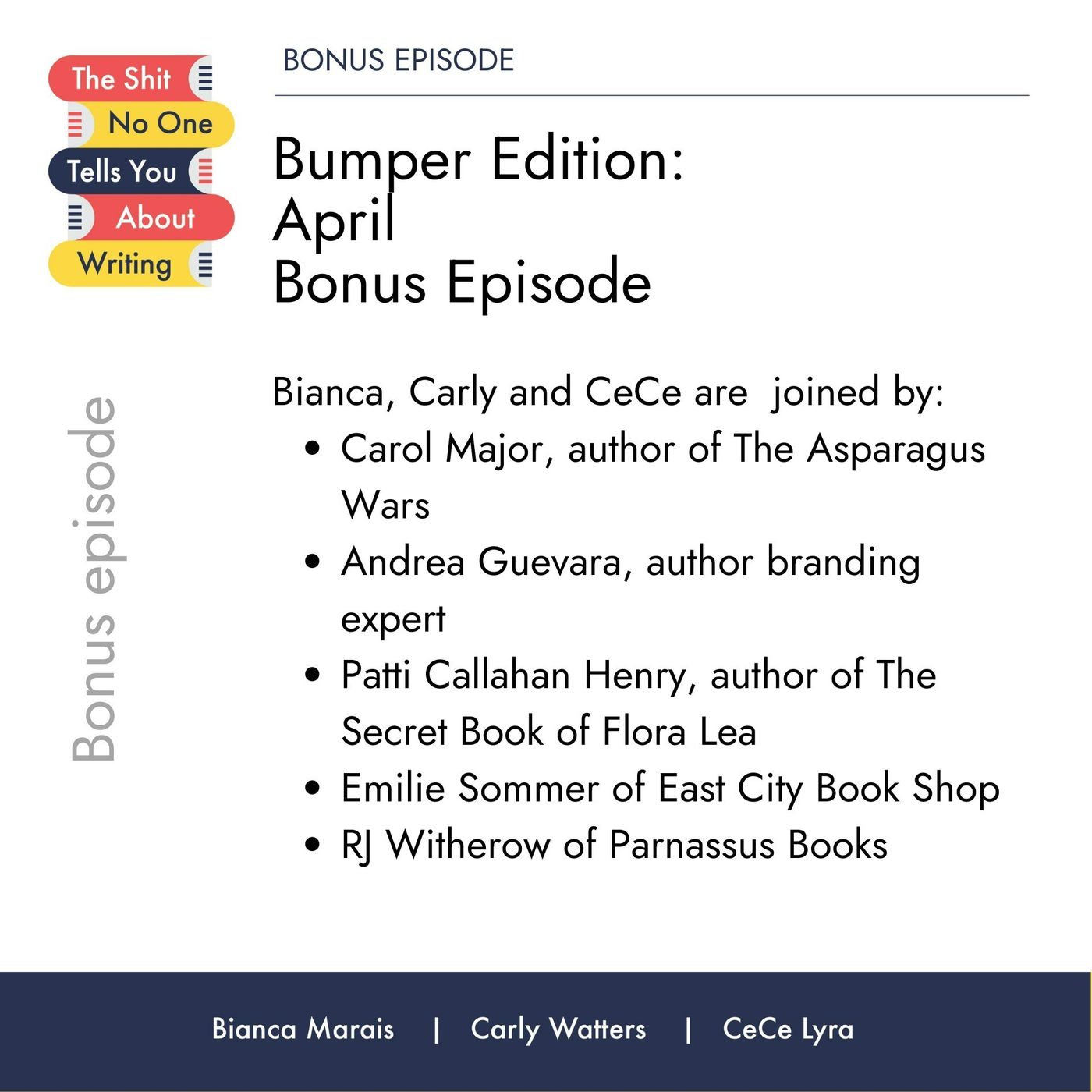 Bumper Edition: April Bonus Episode