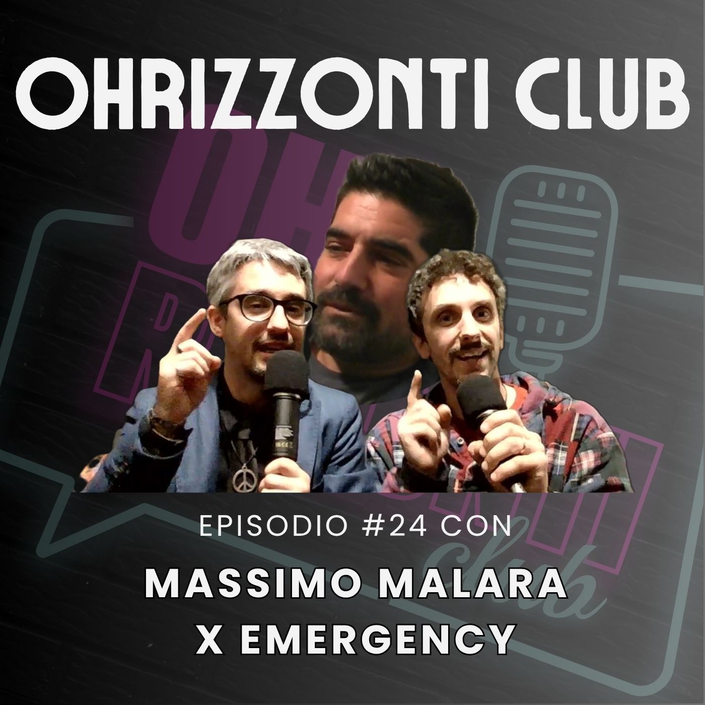 🎙 Volontariato, Pacifismo e Gino Strada con Massimo Malara x Emergency [OHRIZZONTI CLUB 24] episode artwork