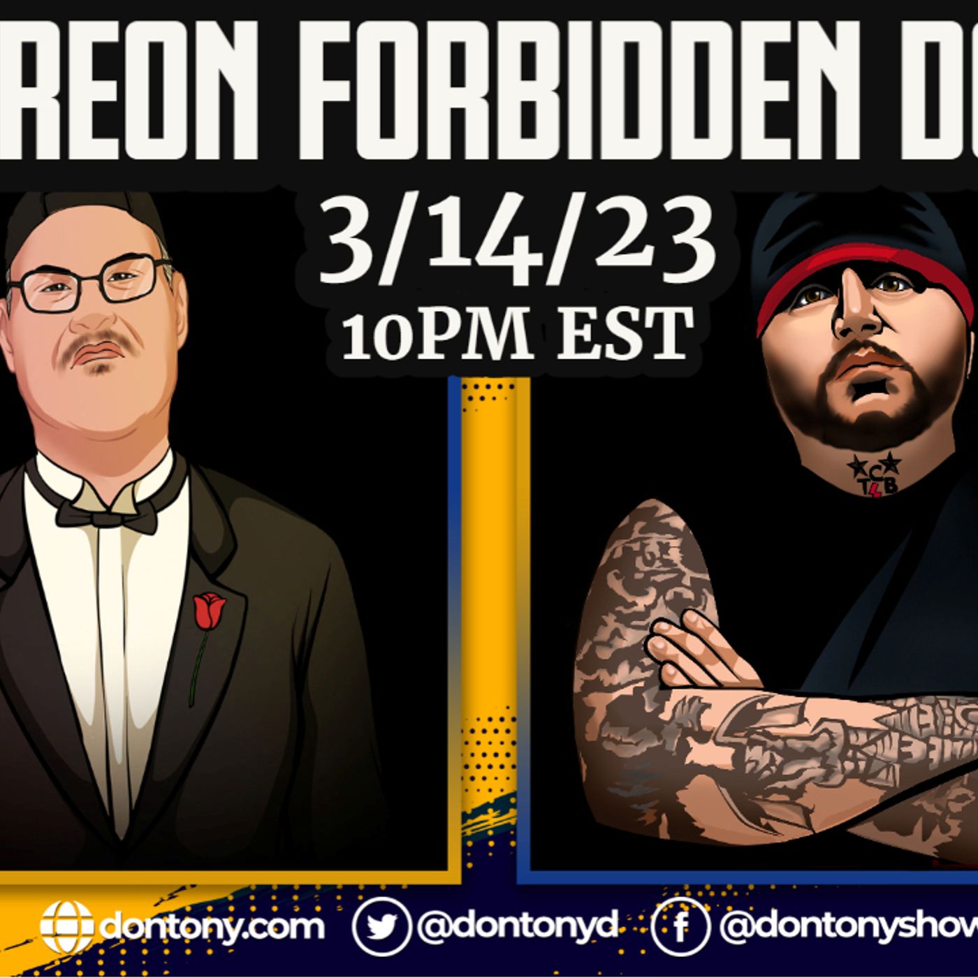 Patreon Forbidden Door: Don Tony vs Kevin Castle 3/14/23 episode artwork