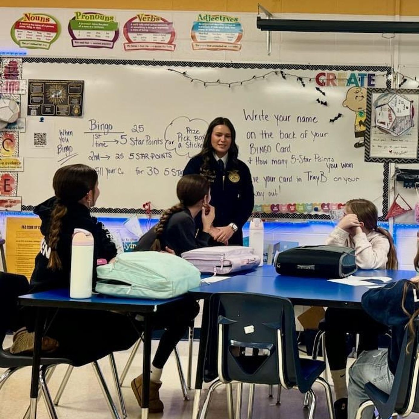 State FFA officers pay trivia visit to Sterling’s Challand Middle School episode artwork