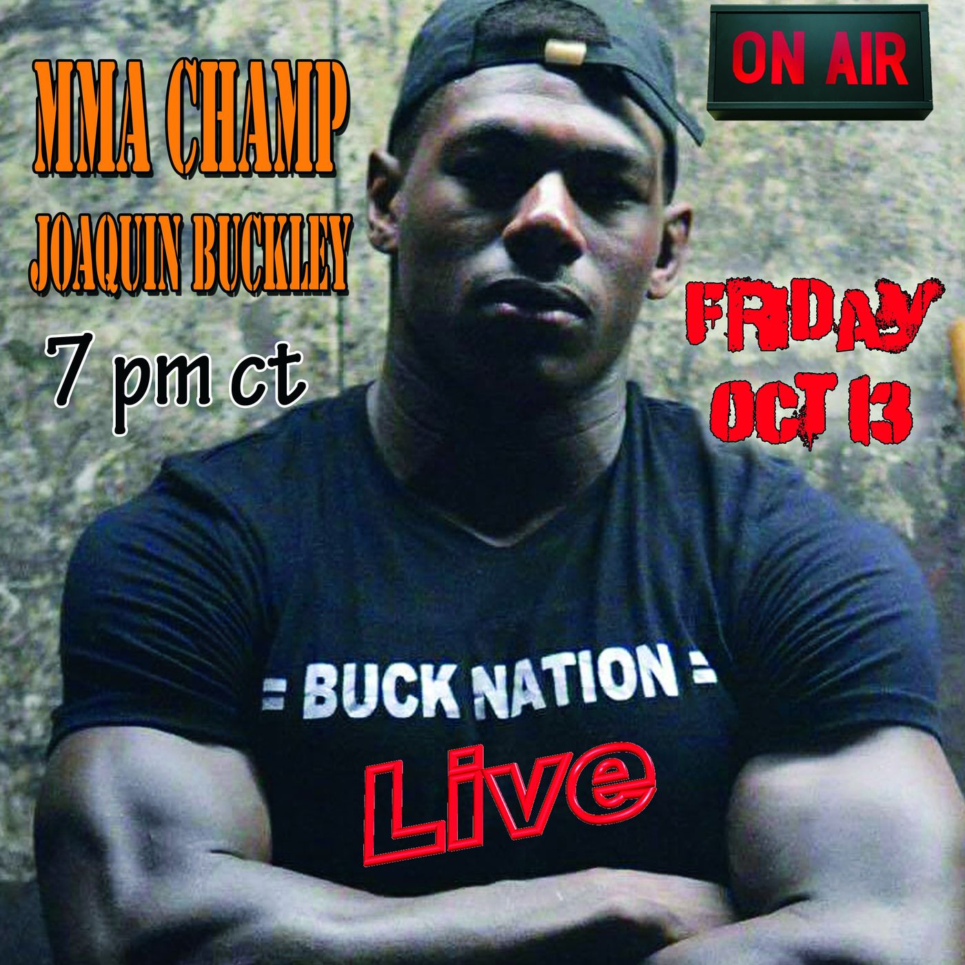 Interview with Joaquin "youngbuck" Buckley of Bellator MMA episode artwork