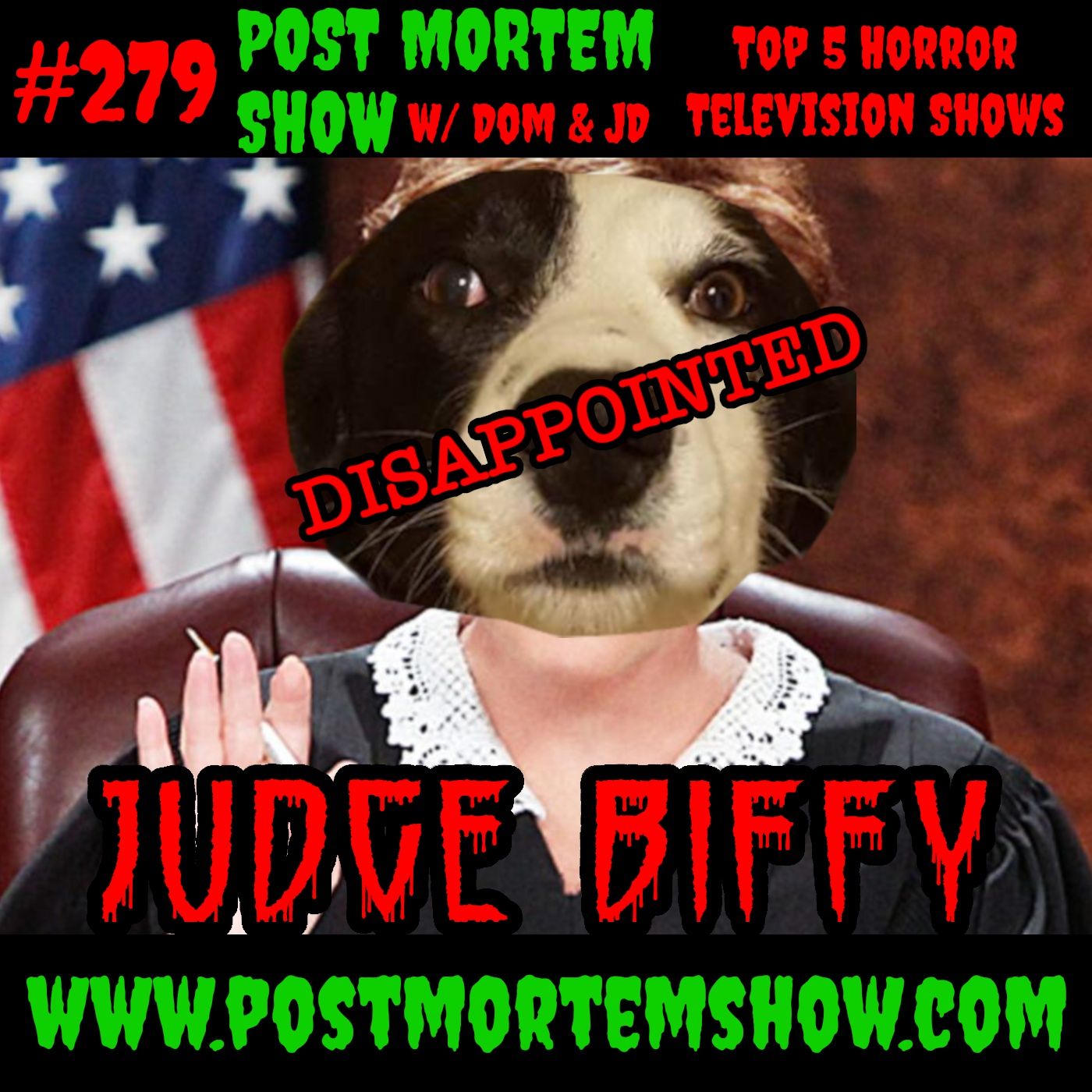 e279 - Disappointed Judge Biffy (Top 5 Horror Television Shows) episode artwork