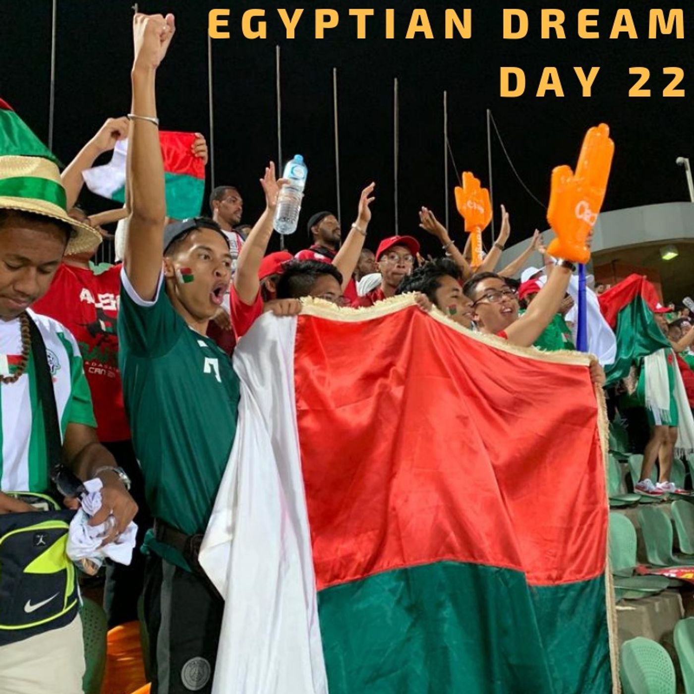 12 Jul: Egyptian Dream-Day 22- Aluvah the super fan & Madagascar finally feel the heat episode artwork