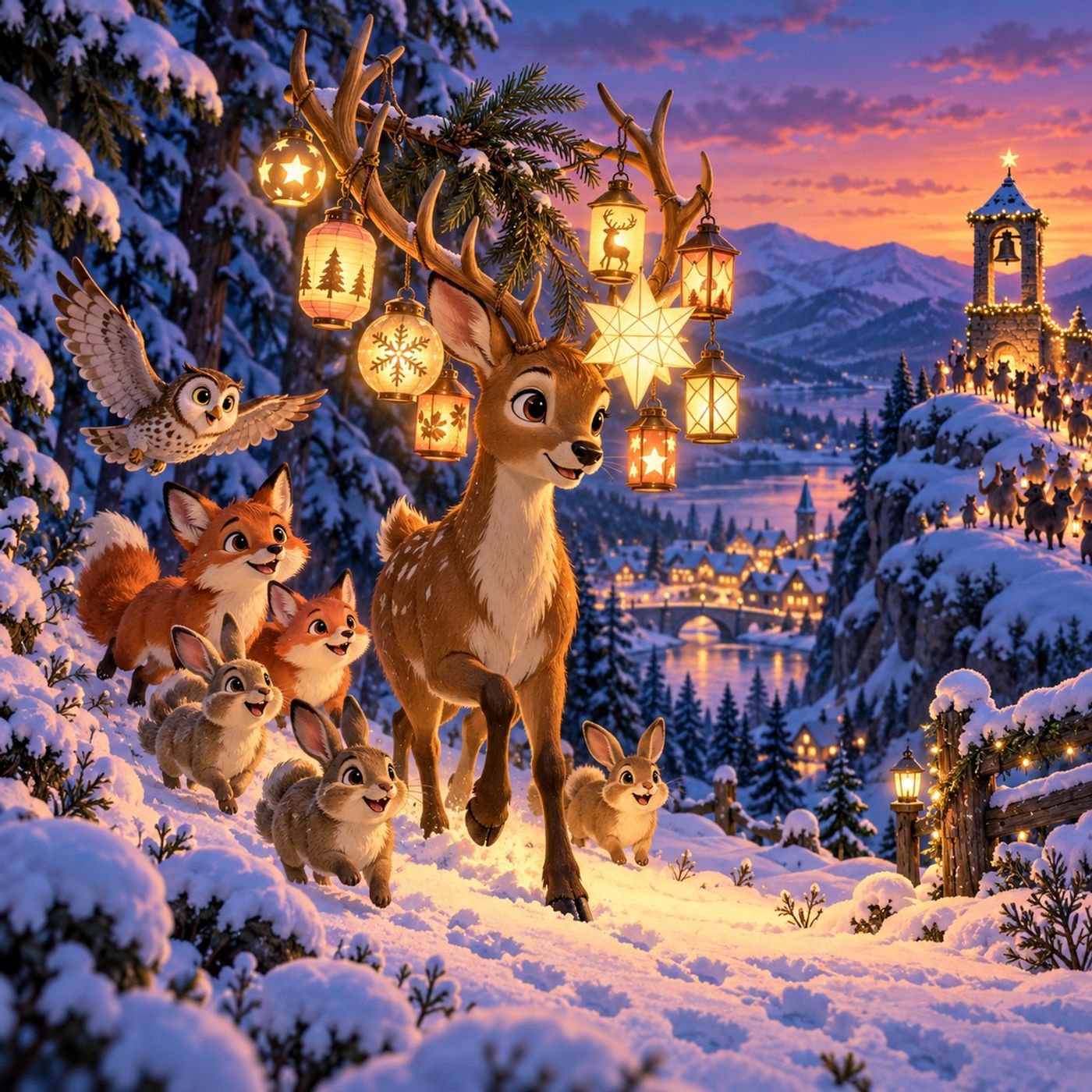 Bramble and the Christmas Lanterns