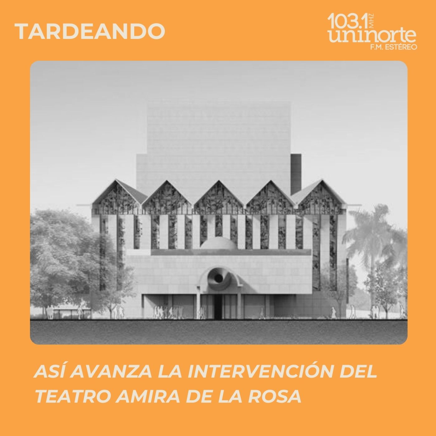 Así avanza la intervención del Teatro Amira de la Rosa episode artwork
