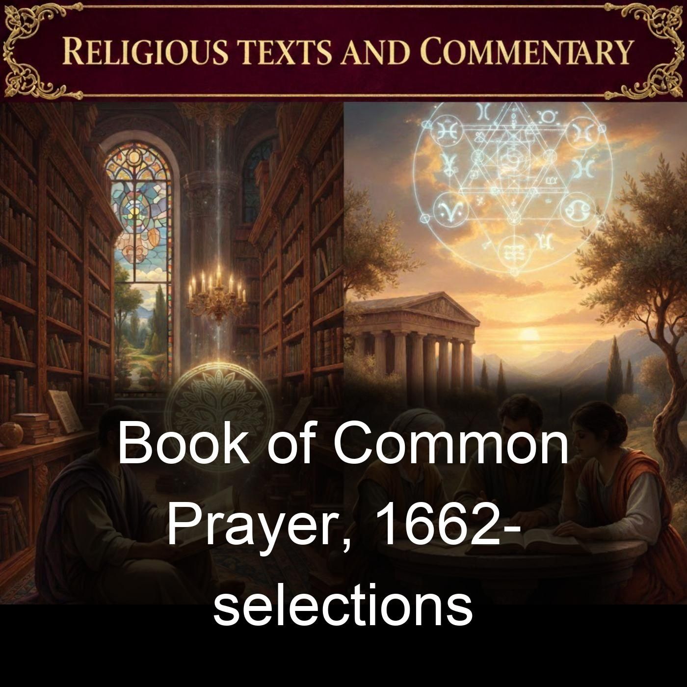 Book of Common Prayer, 1662- selections cover art