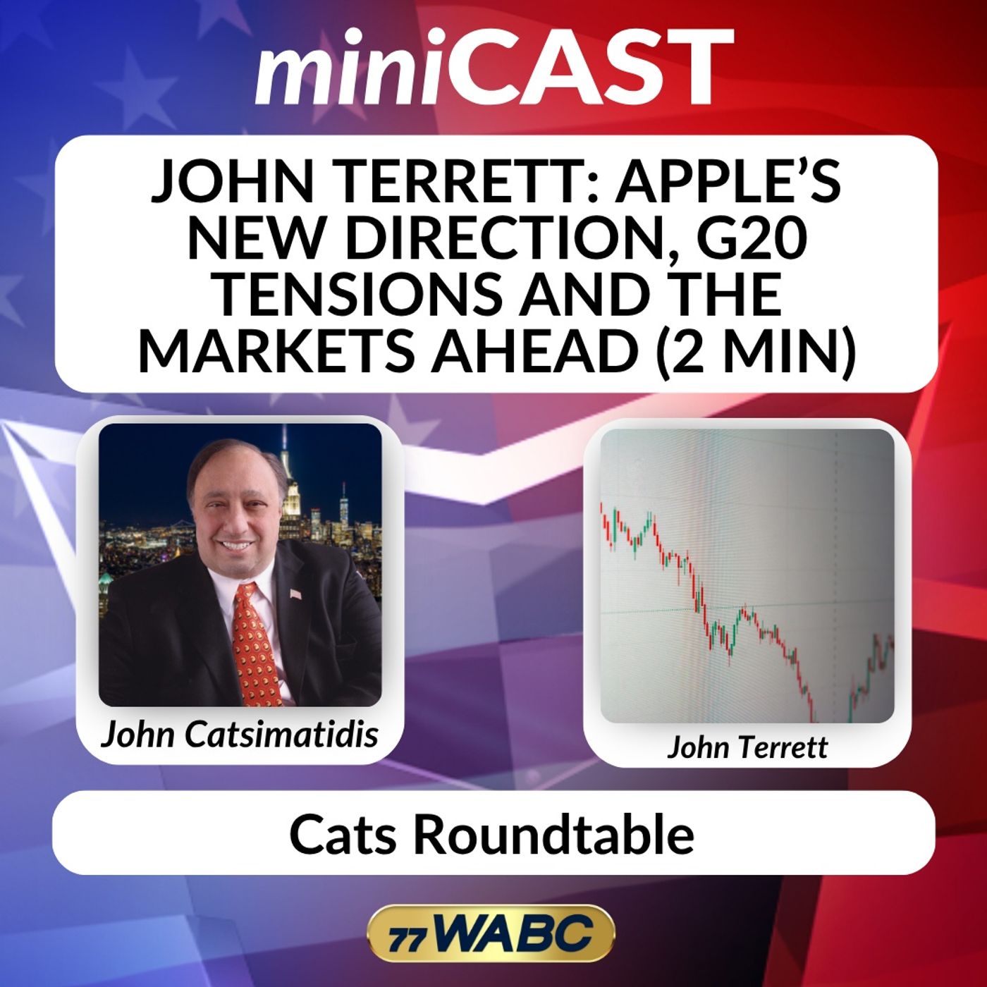 John Terrett: Apple’s New Direction, G20 Tensions and the Markets Ahead (2 min) episode artwork