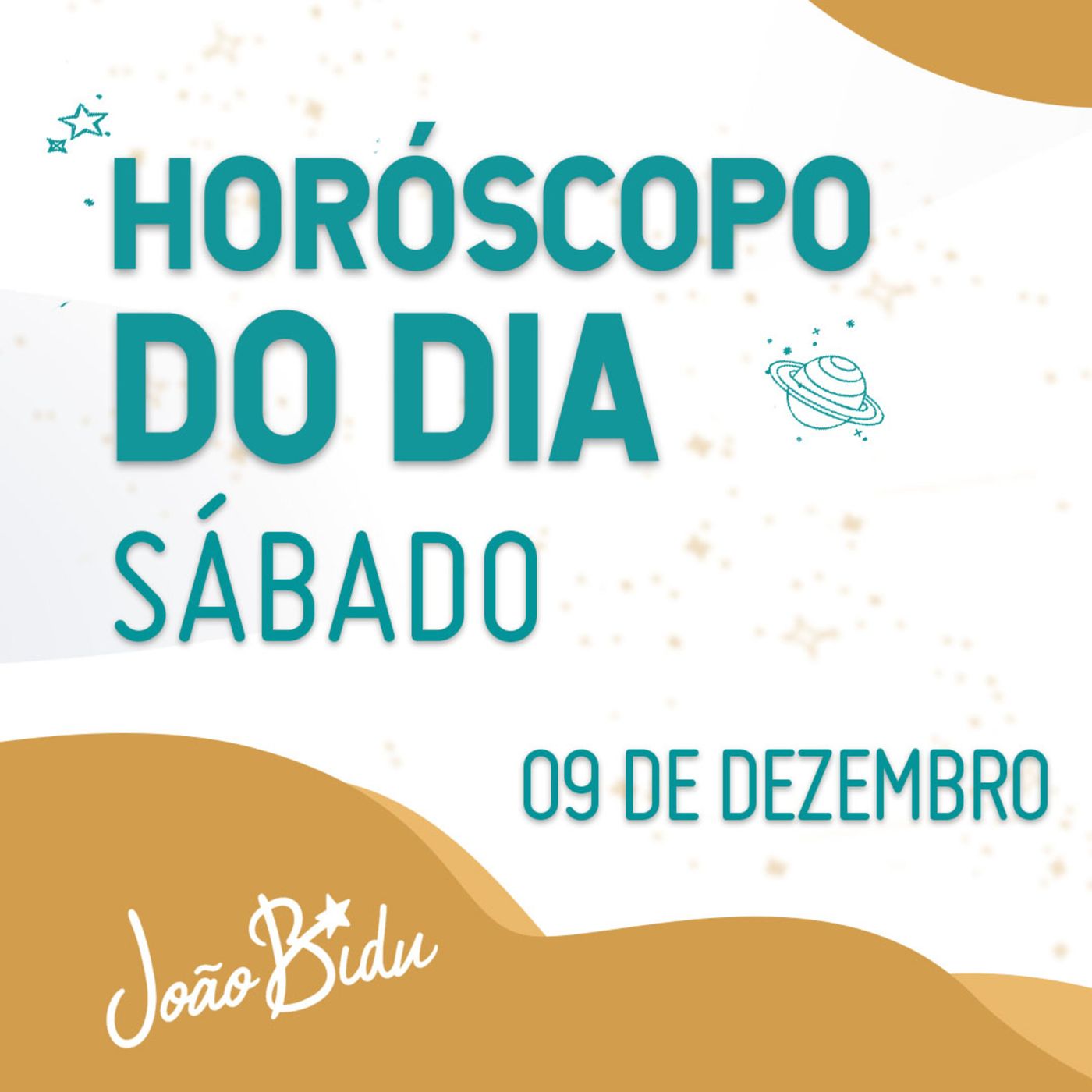 Horóscopo do Dia 09 de Dezembro - Sábado | POR JOÃO BIDU episode artwork