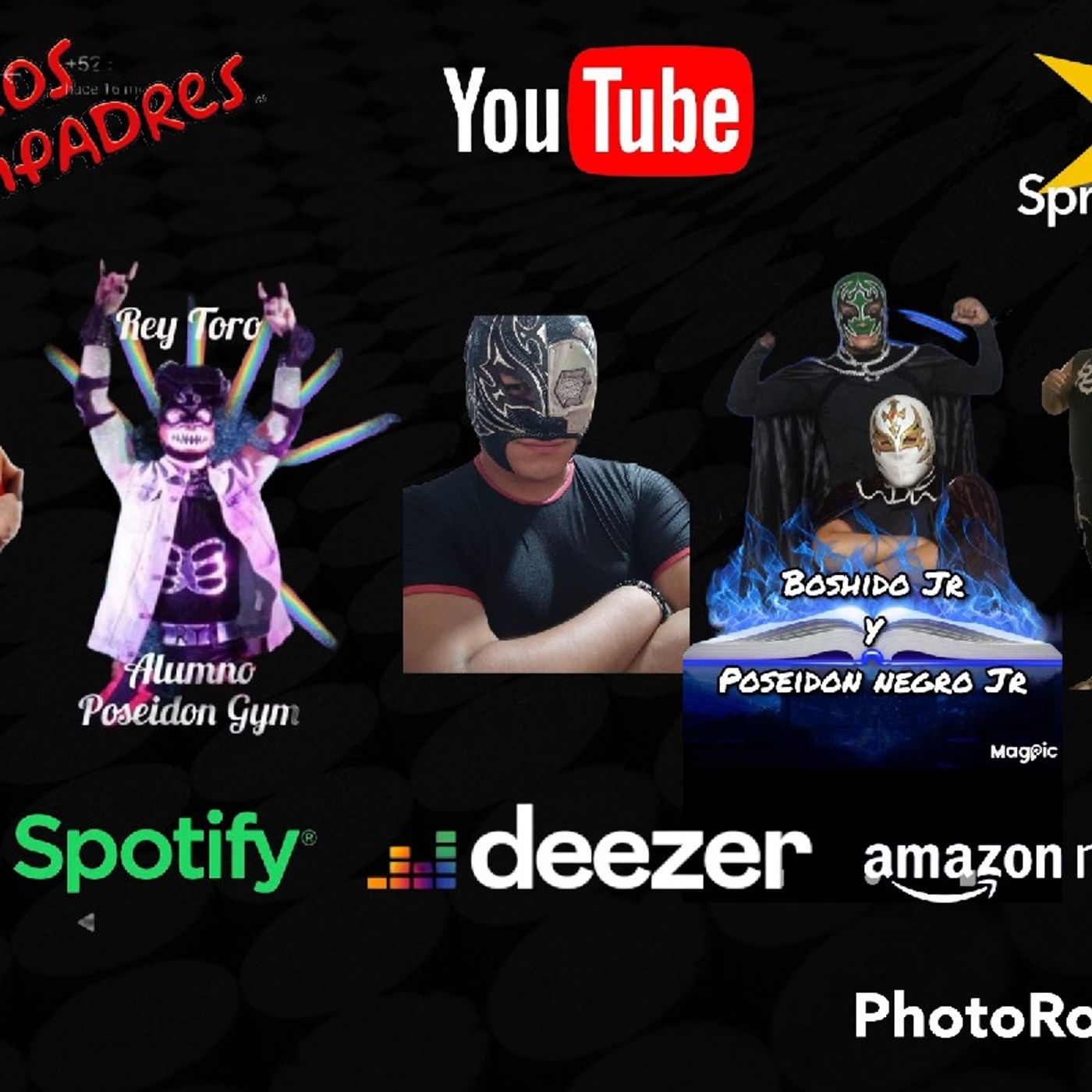 Los compadres y Los Nuevo Valores De La Lucha Libre ( Poseidon Negro JR. , Boshido JR. , Rey Toro Y Esme ) episode artwork