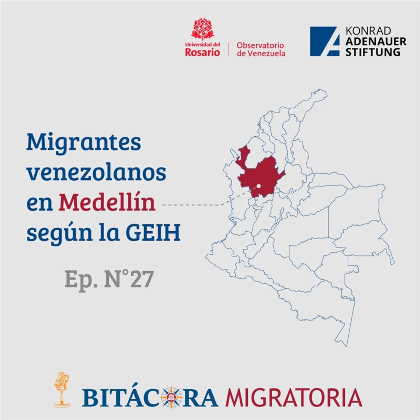 Migrantes venezolanos en Medellín según la GEIH. Ep.27