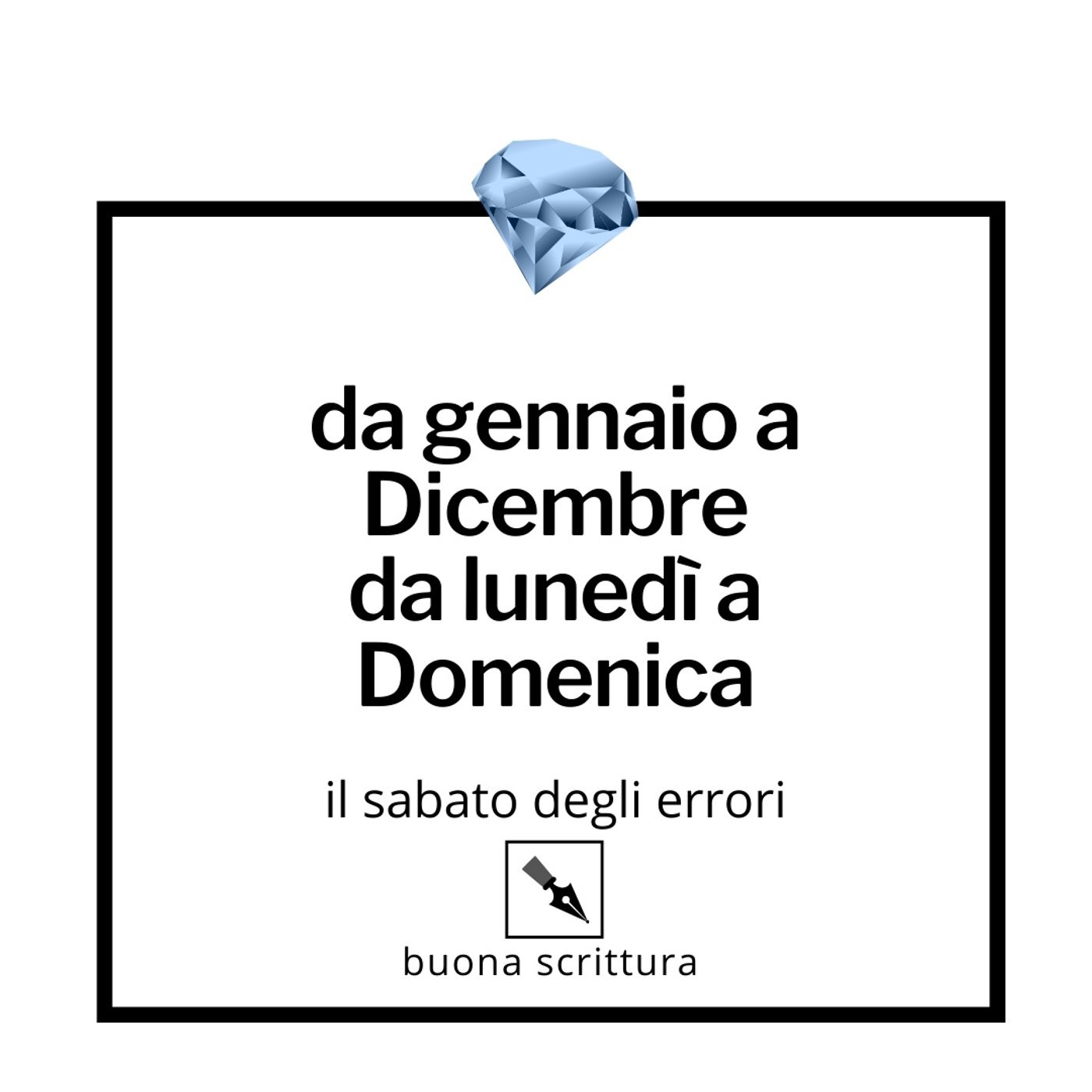 Buona Scrittura - Testi rifiniti come diamanti