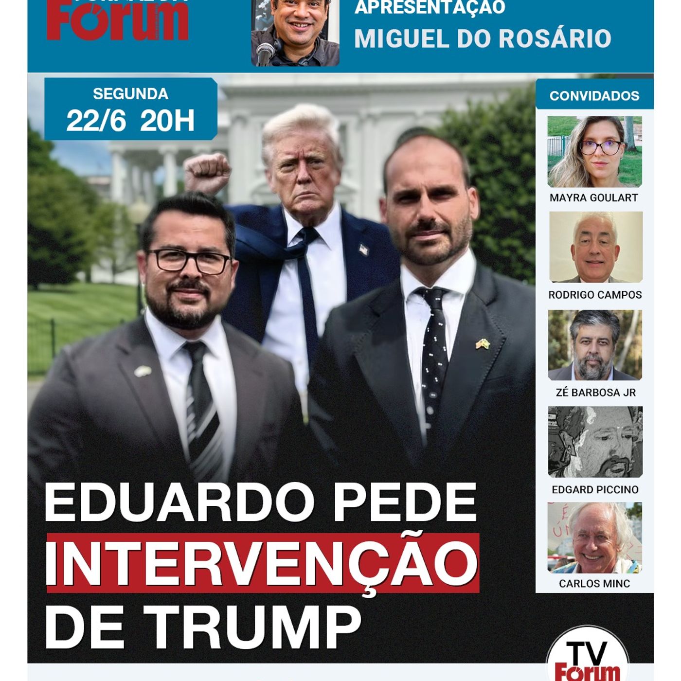 "Bolsonaro Jr" admite que pedirá a Trump sanções e tarifas contra o Brasil episode artwork