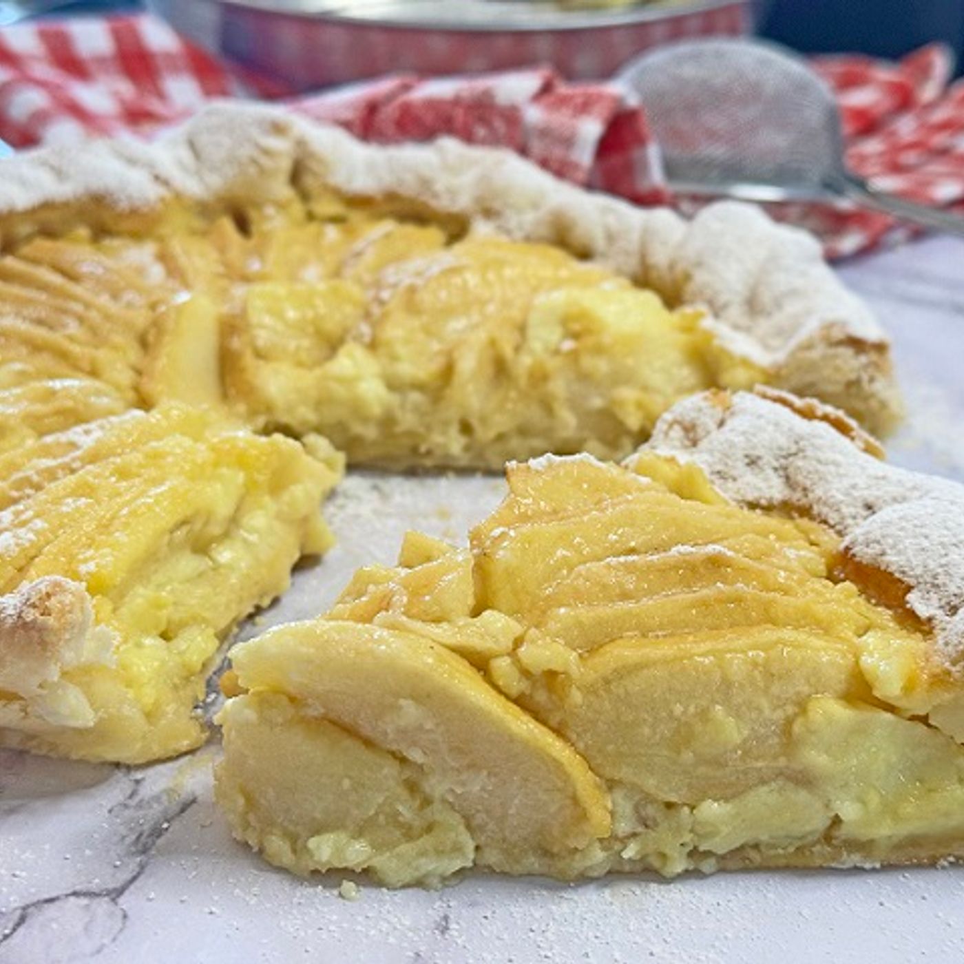 TORTA di MELE con PASTA SFOGLIA