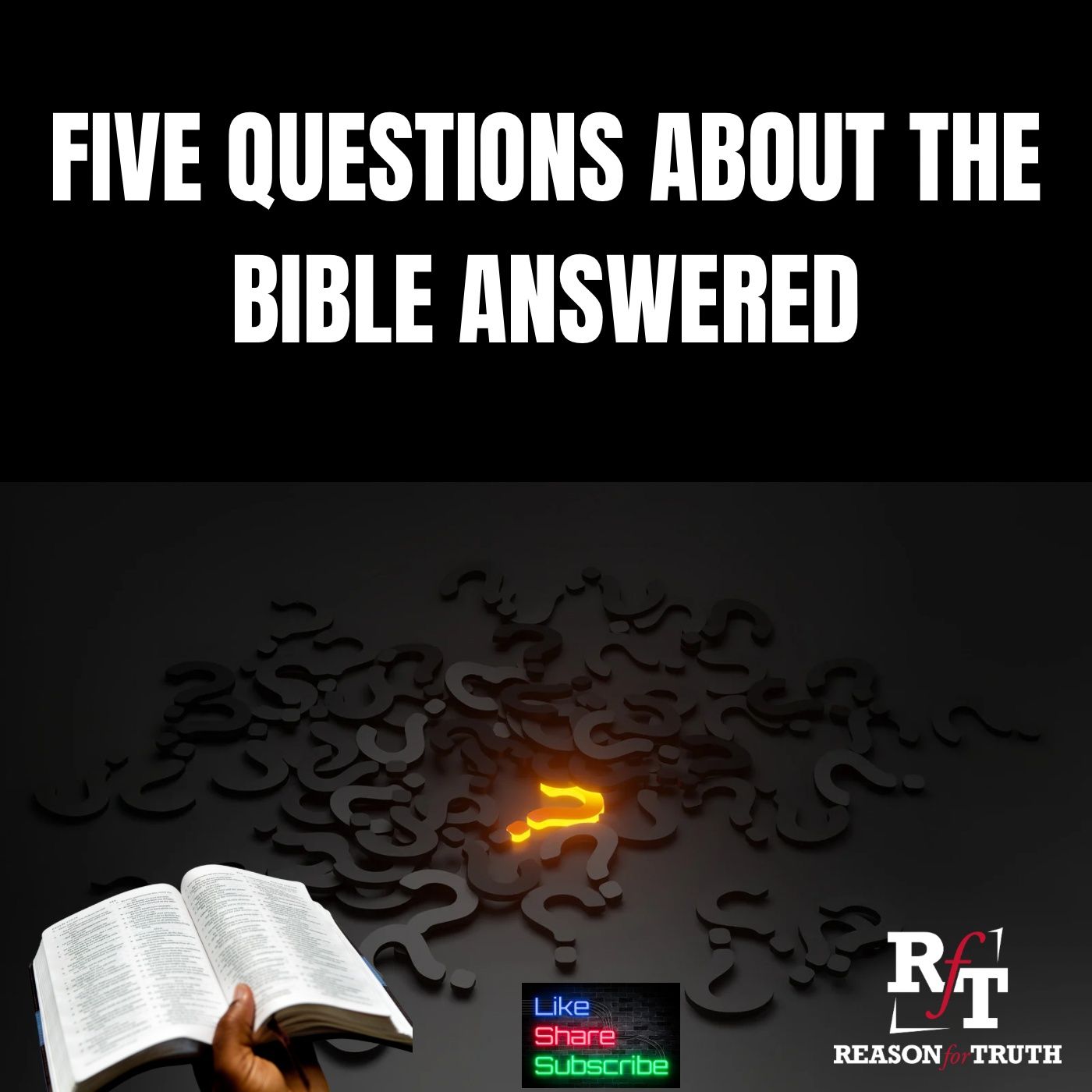 Five Difficult Questions About God Answered - 8:4:25, 6.57 PM