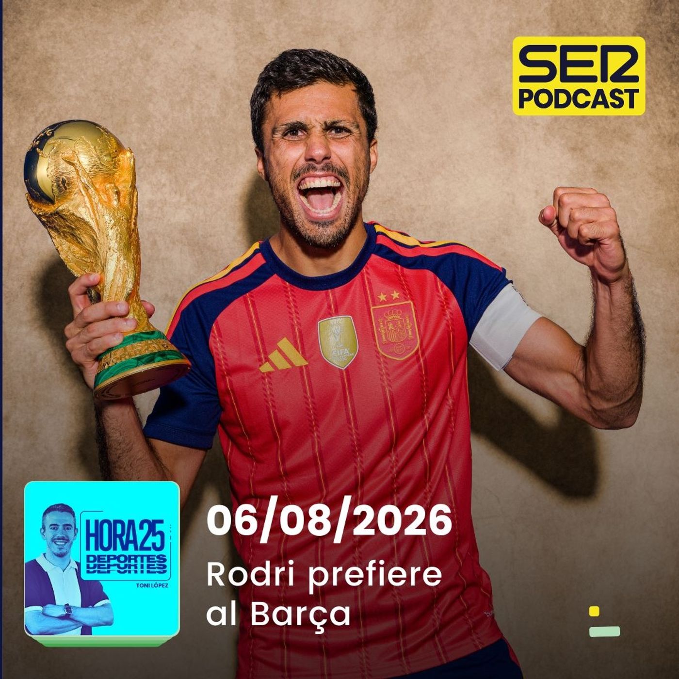 Hora 25 Deportes | Rodri prefiere al Barça episode artwork