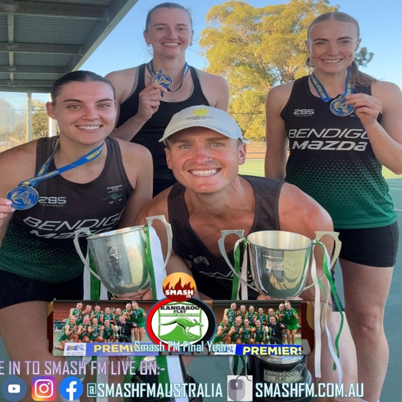 SSSFY26: Kangaroo Flat FNC BFNL25 A Grade Netball Premiership Interviews 030226