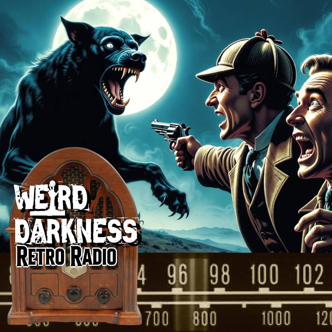 THE HOUND OF THE BASKERVILLES | Old Time Radio In The Dark!