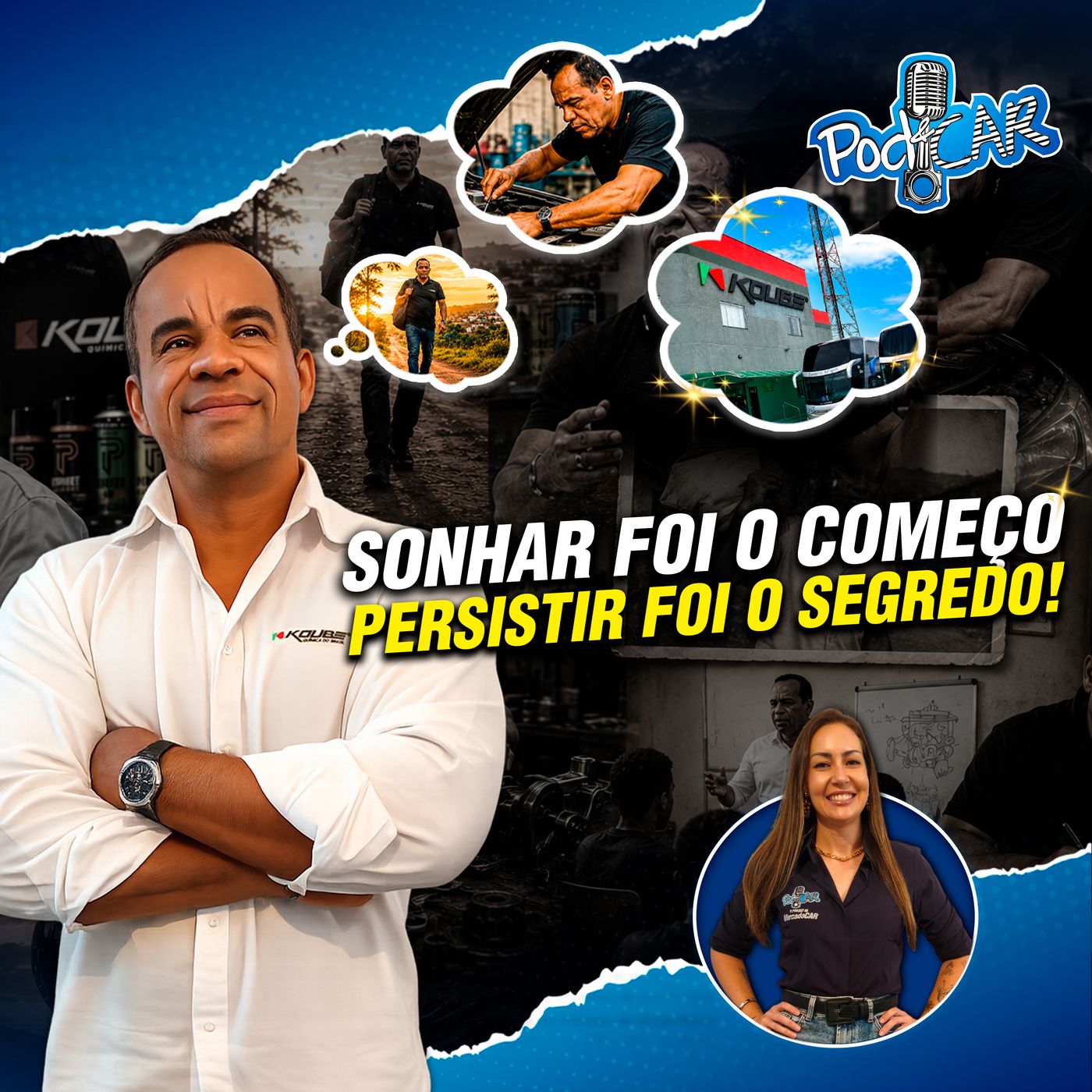 Do sonho à realidade: A jornada de quem nunca desistiu | Raimundo Koube – Pod&Car #42 episode artwork