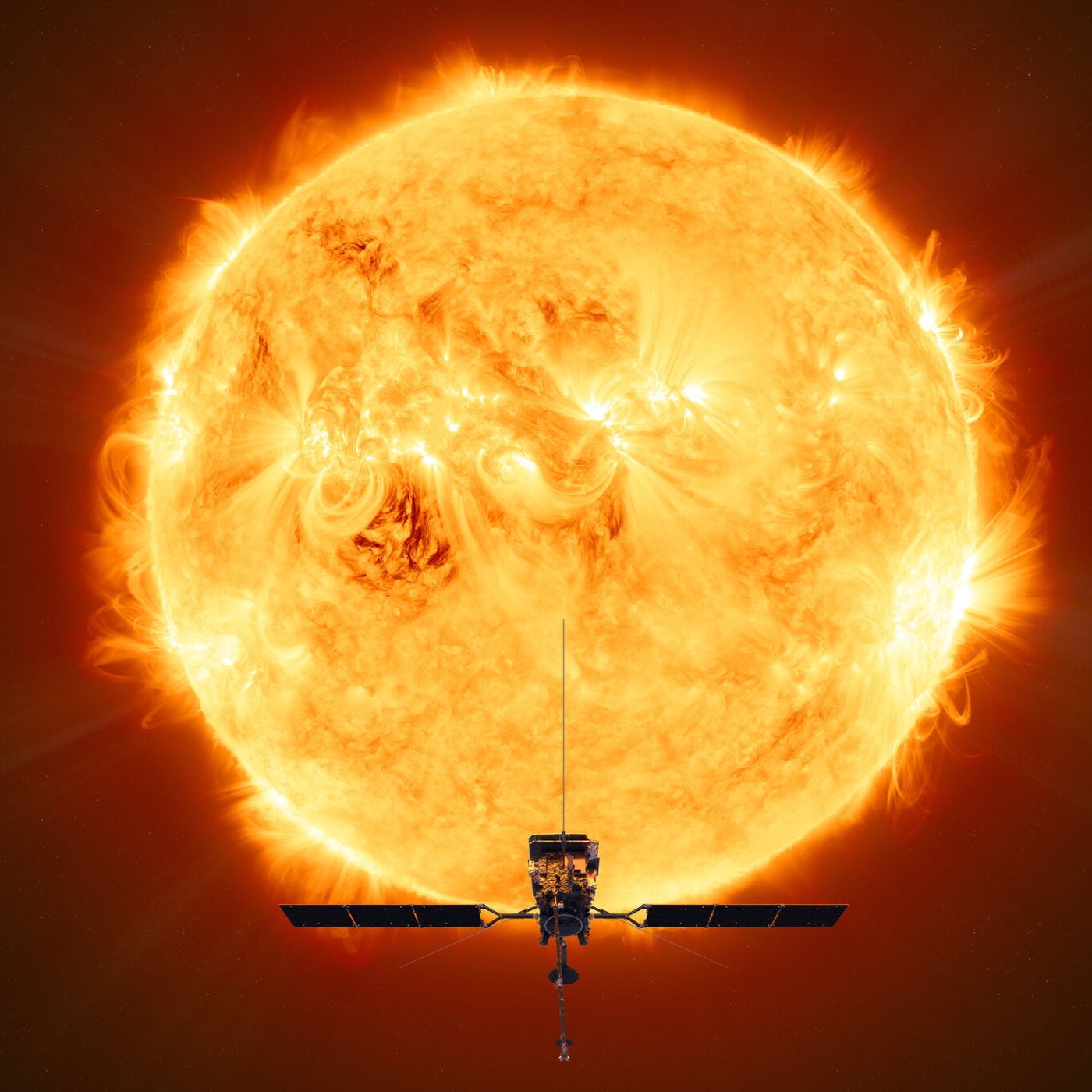 Brillamenti in miniatura nell'occhio di Solar Orbiter
