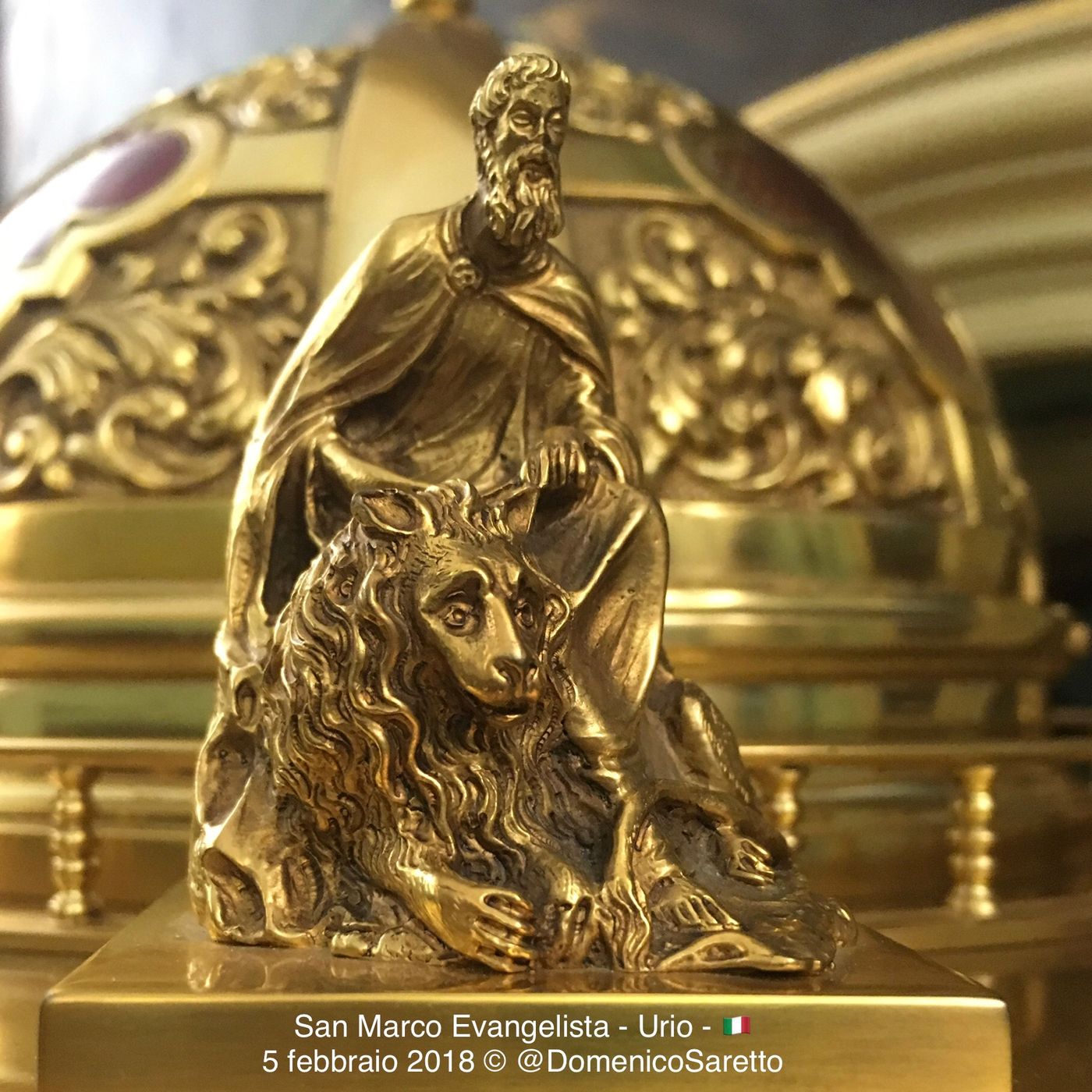 Il leone buono che scaccia il leone cattivo. Vangelo e omelia | San Marco Evangelista. Urio 220425 episode artwork