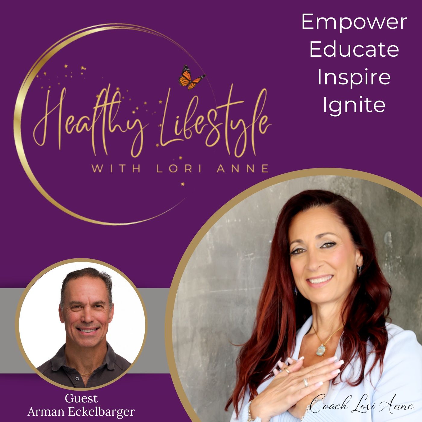 Episode 305: Arman Eckelbarger – Longevity Coach & IFBB Pro Bodybuilder Reveals How to Optimize Health, Energy & Performance episode artwork