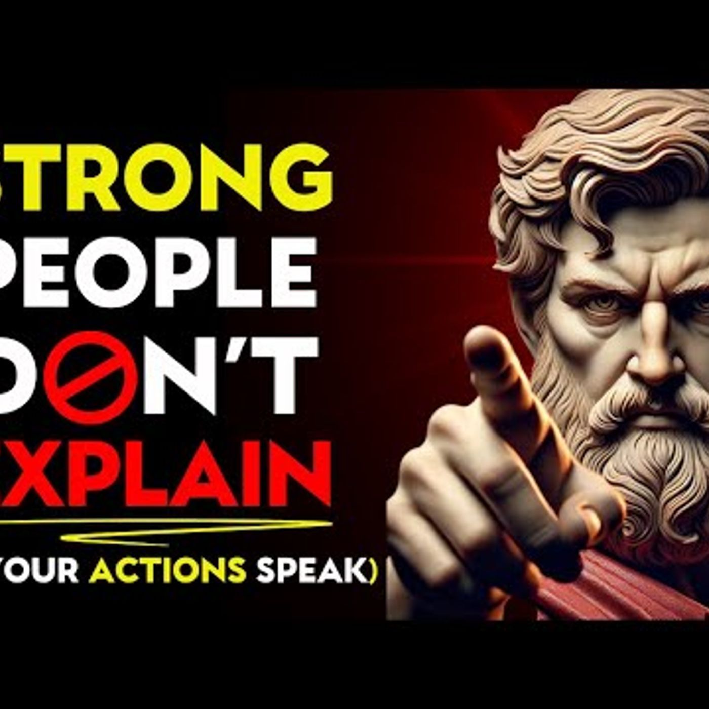 Let Your ACTIONS SPEAK _ Stoic Philosophy episode artwork