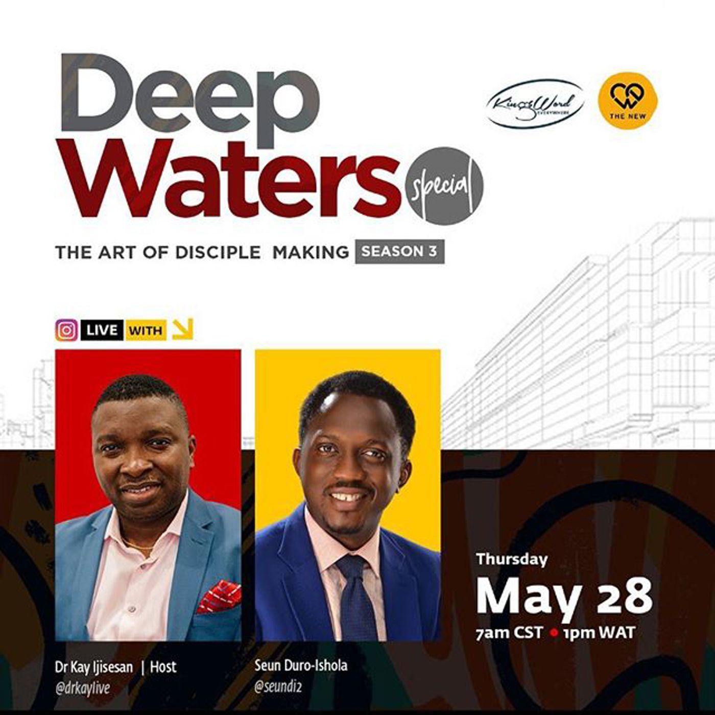 Art of Disciple Making S3 E4 - Dr Kay Ijisesan with Pastor Seun Duro-Ishola episode artwork