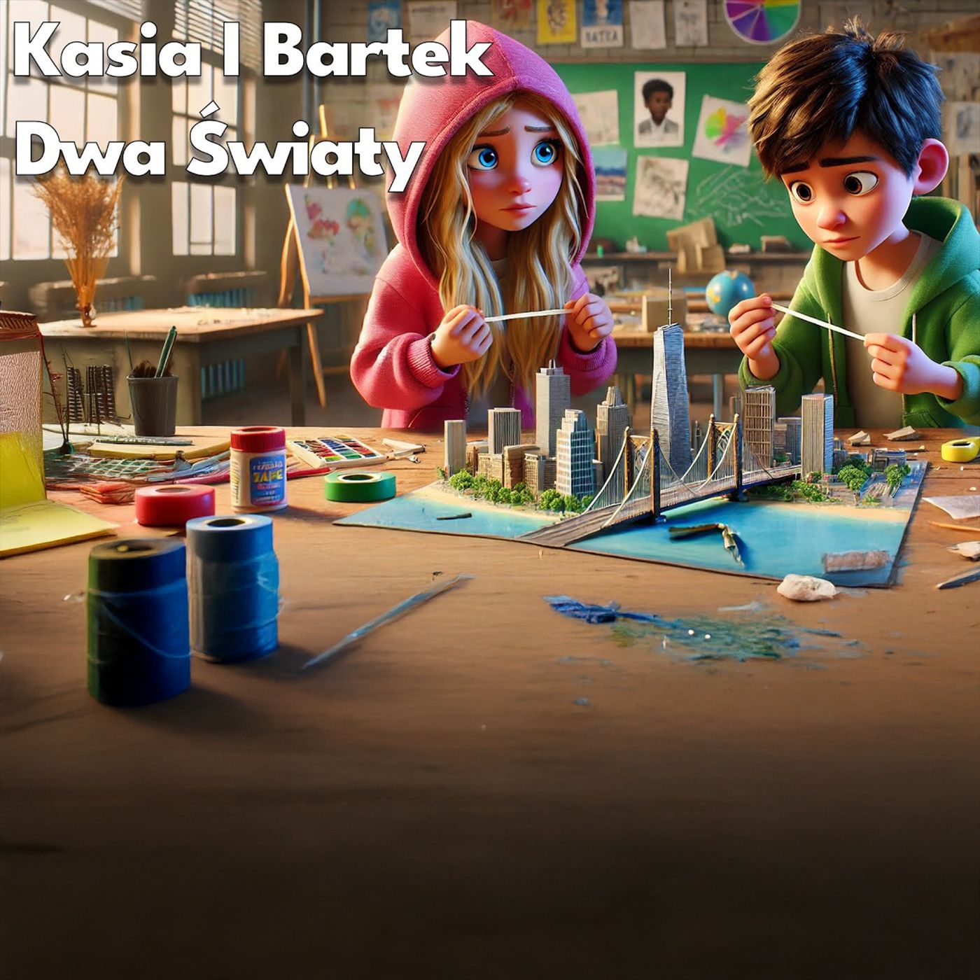 🎨Dwa Światy🌍 | Bajki Do Słuchania Dla Dzieci Na Dobranoc | Audiobook🤝| Słuchowisko