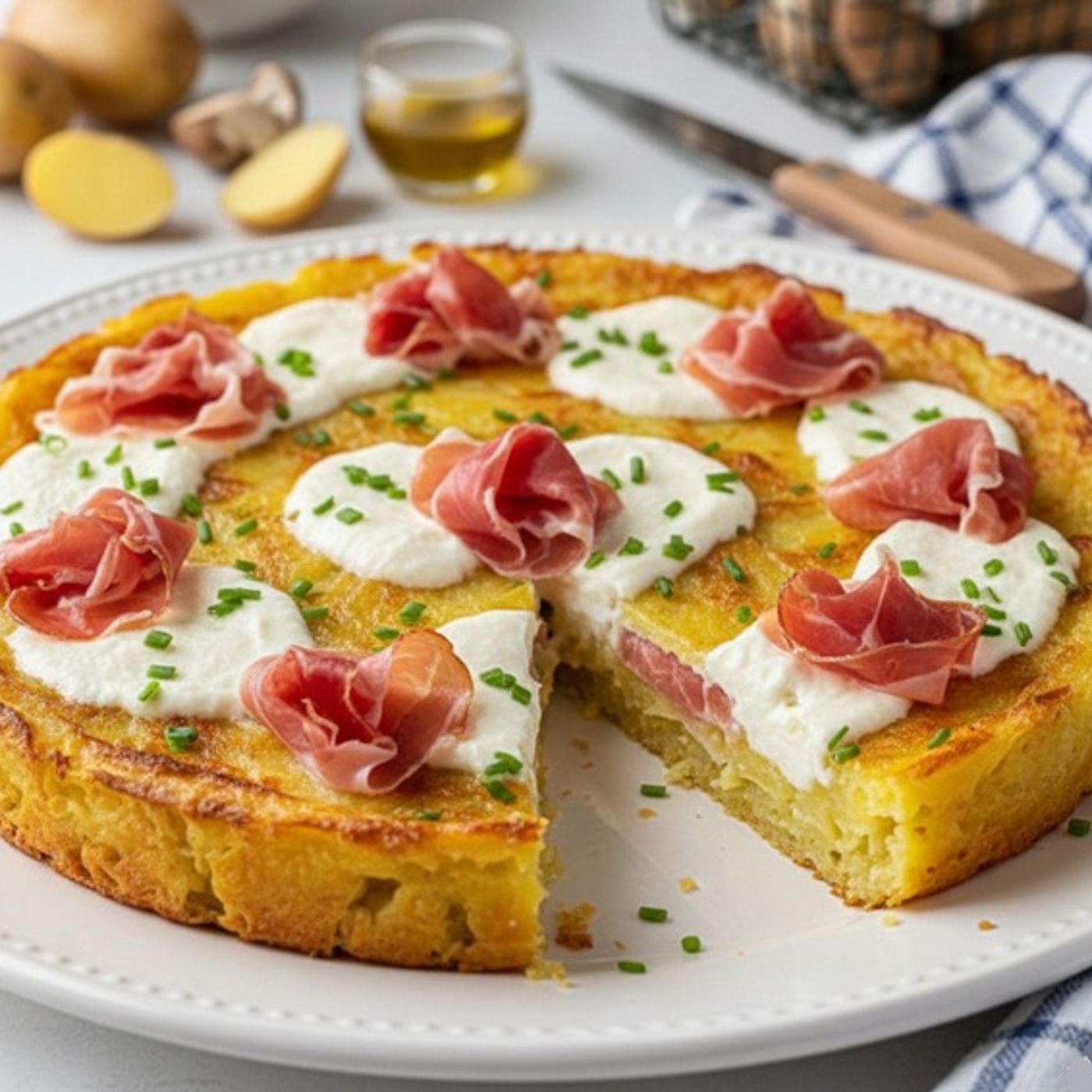 Torta di patate con prosciutto e stracchino episode artwork