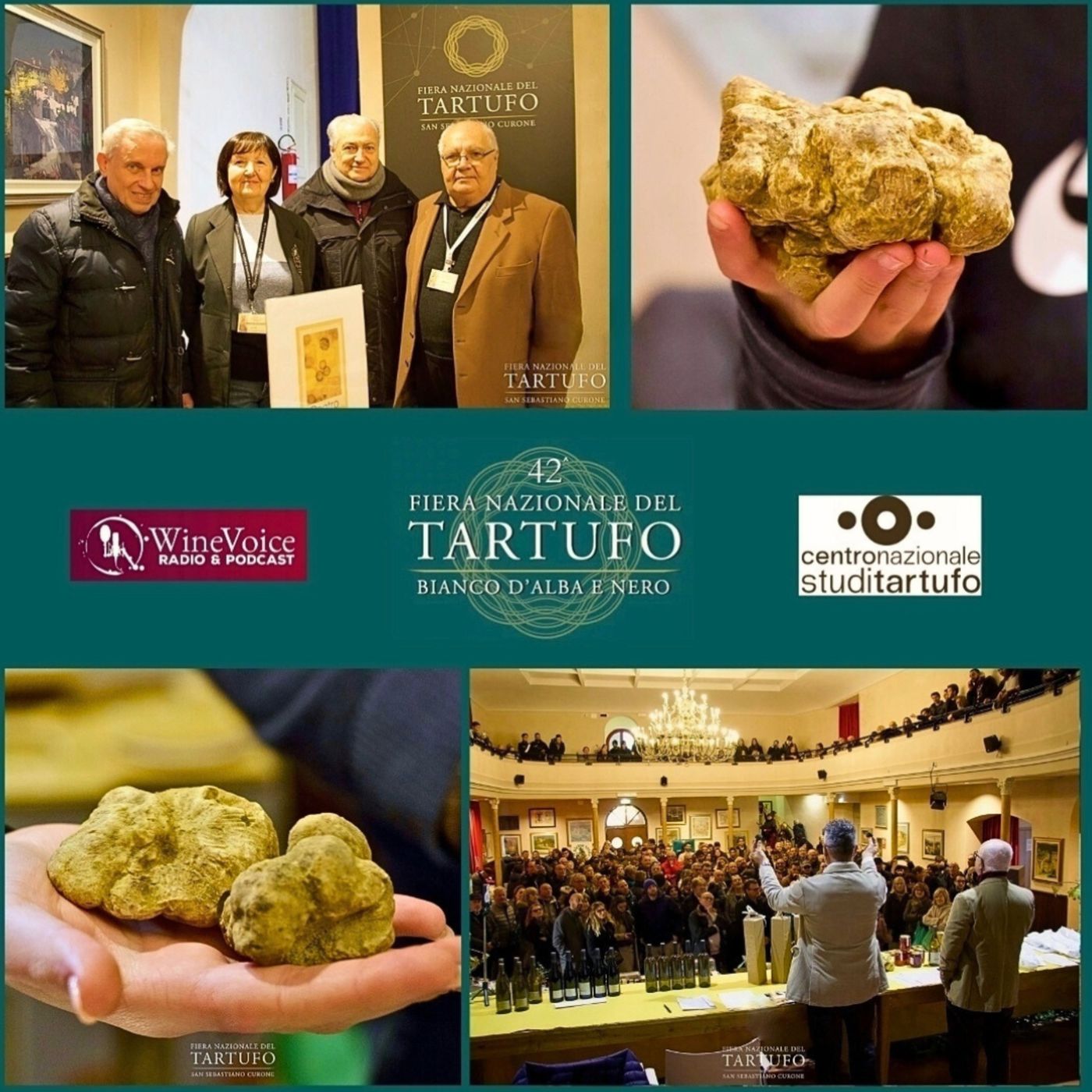 Le Terre del Vino: 42° Fiera Tartufo S.Sebastiano Curone (AL) - Novità sulle politiche territoriali e i consigli dal Centro Nazionale Studi episode artwork