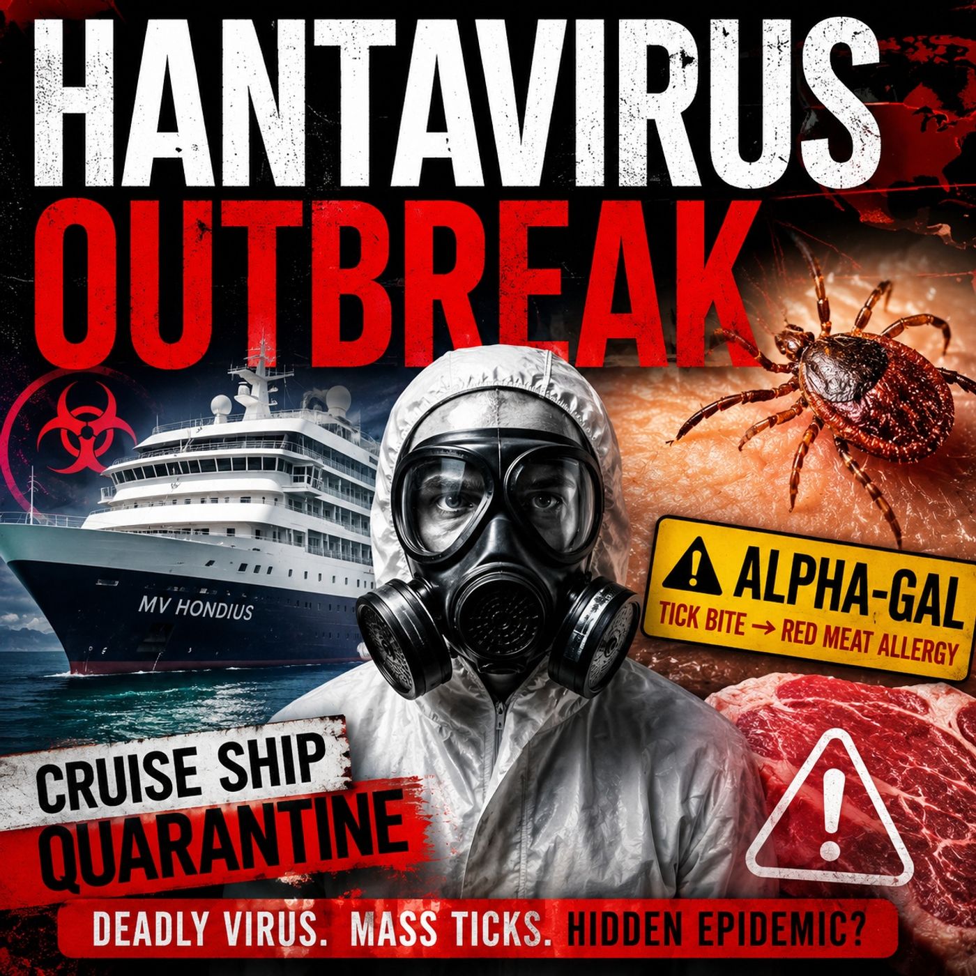 Hantavirus Outbreak | Cruise Ship Quarantine, Andes Virus Fears & The Tick-Borne Alpha-Gal Explosion