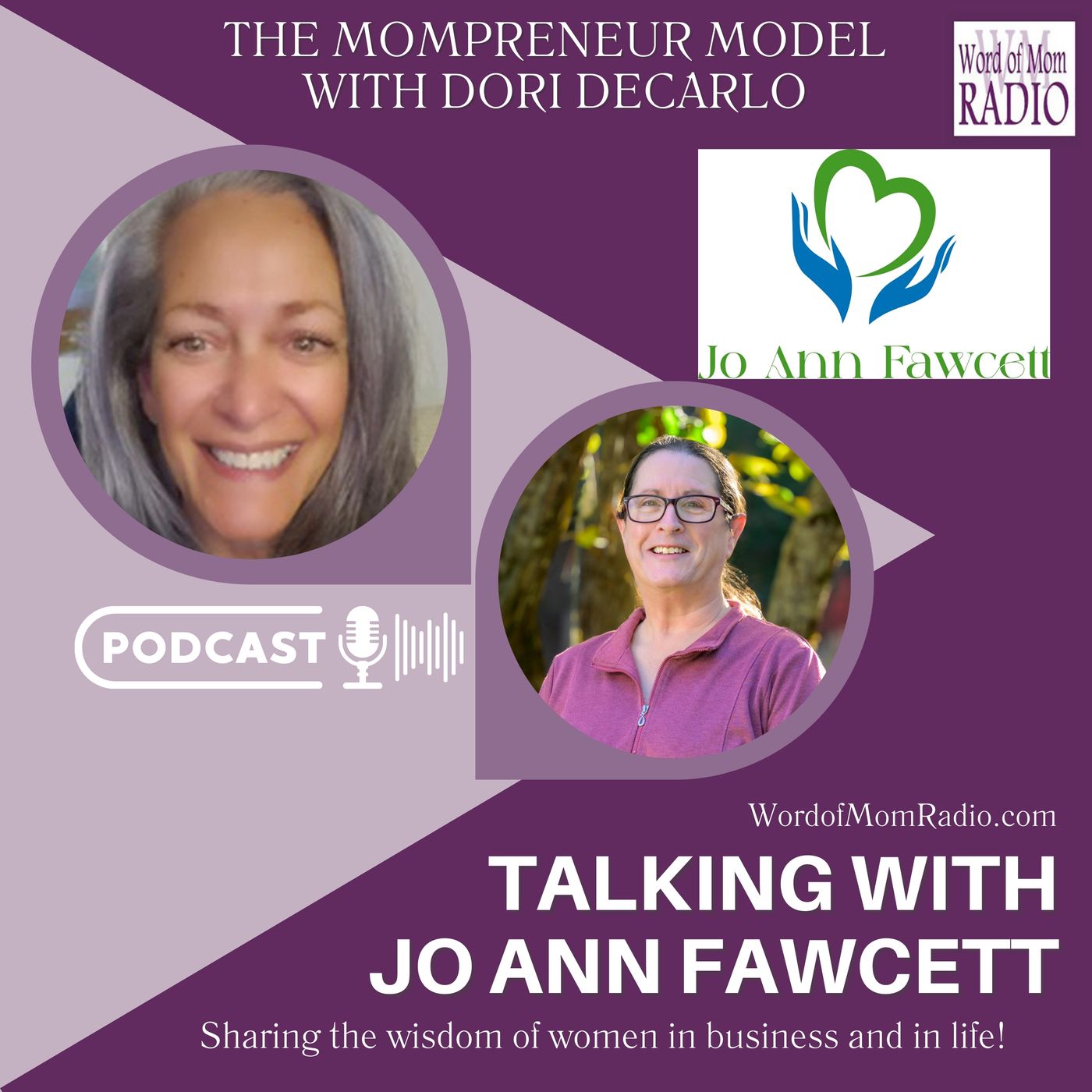 Jo Ann Fawcett on The Mompreneur Model with Dori DeCarlo on WoMRadio