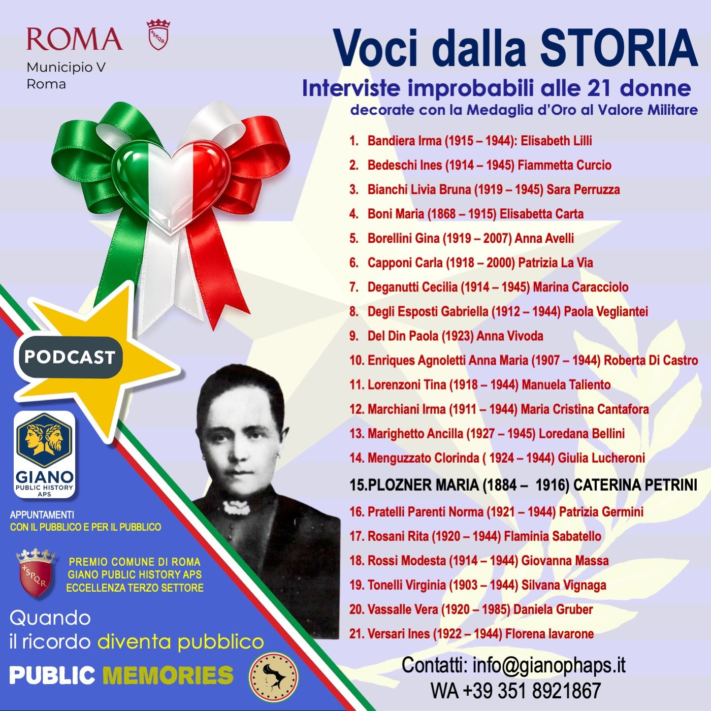 VOCI DALLA STORIA. Interviste improbabili