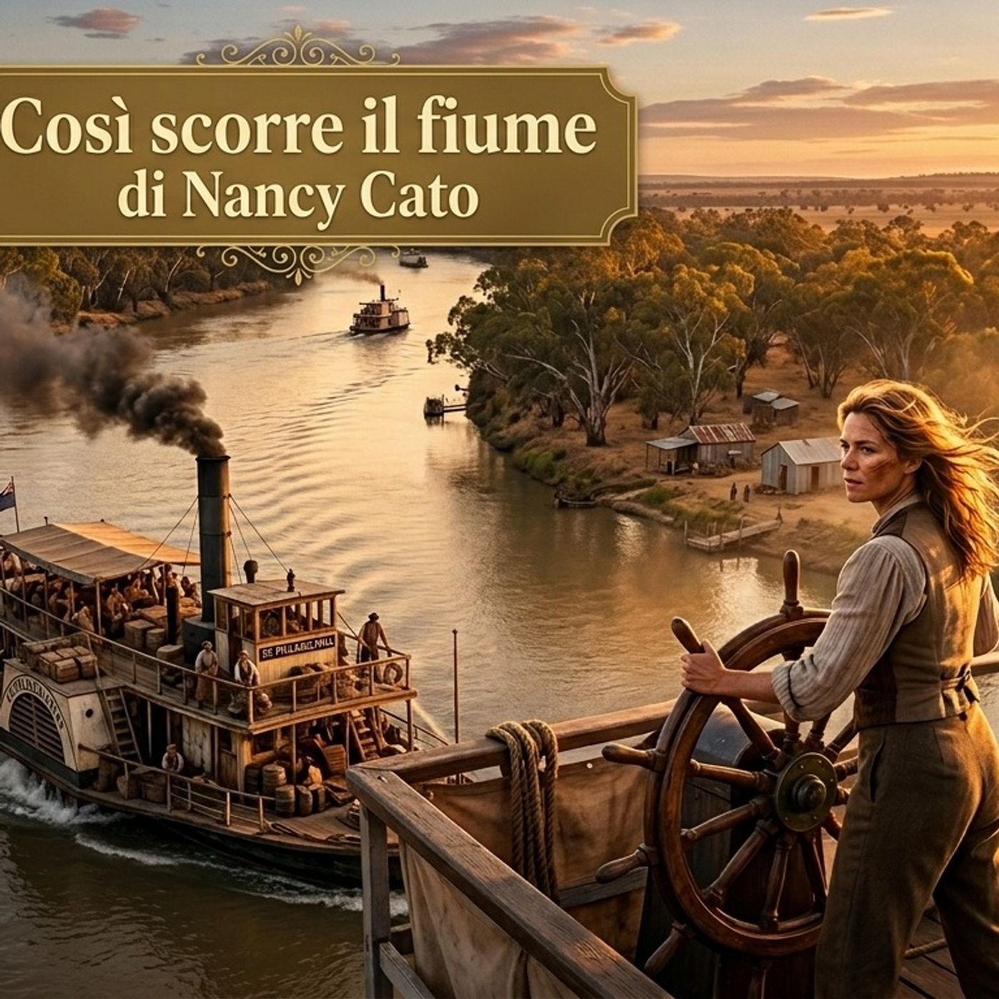 LIBRI VINTAGE Così scorre il fiume, Nancy Cato