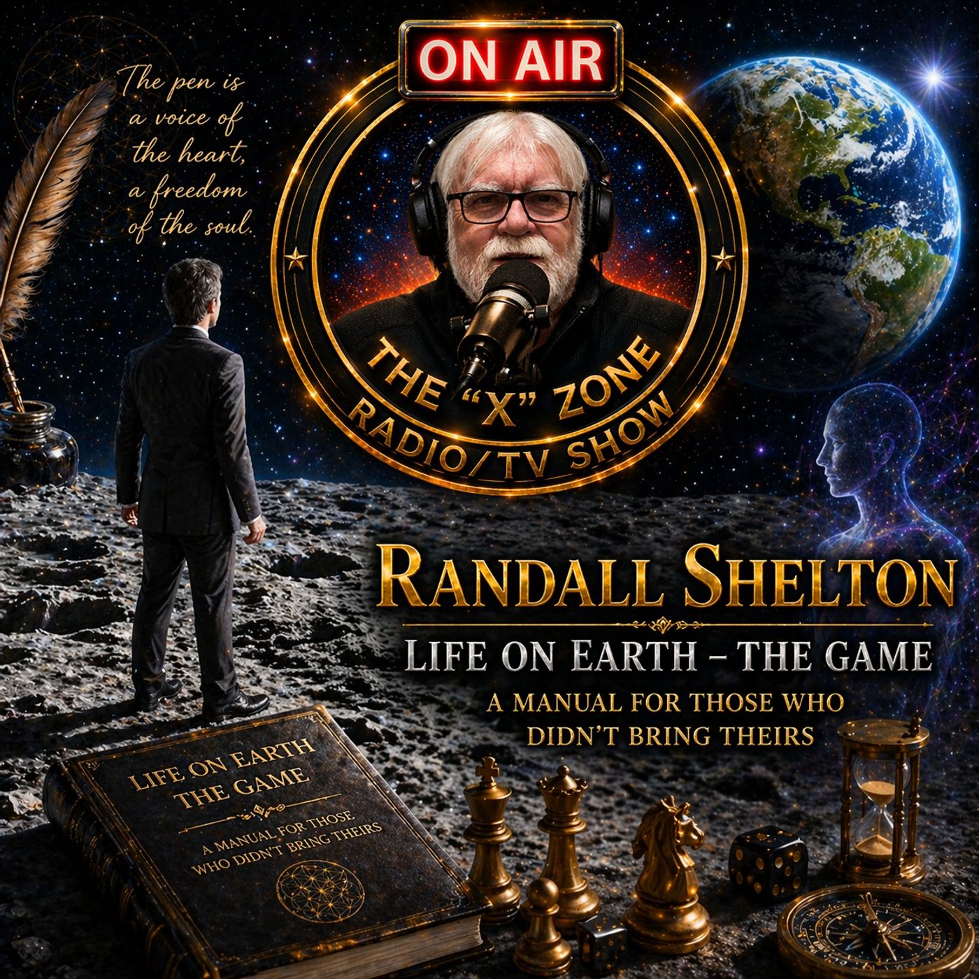 Rob McConnell Interviews - RANDALL SHELTON - Life On Earth - The Game - A Manual for Those Who Didn't Bring Theirs