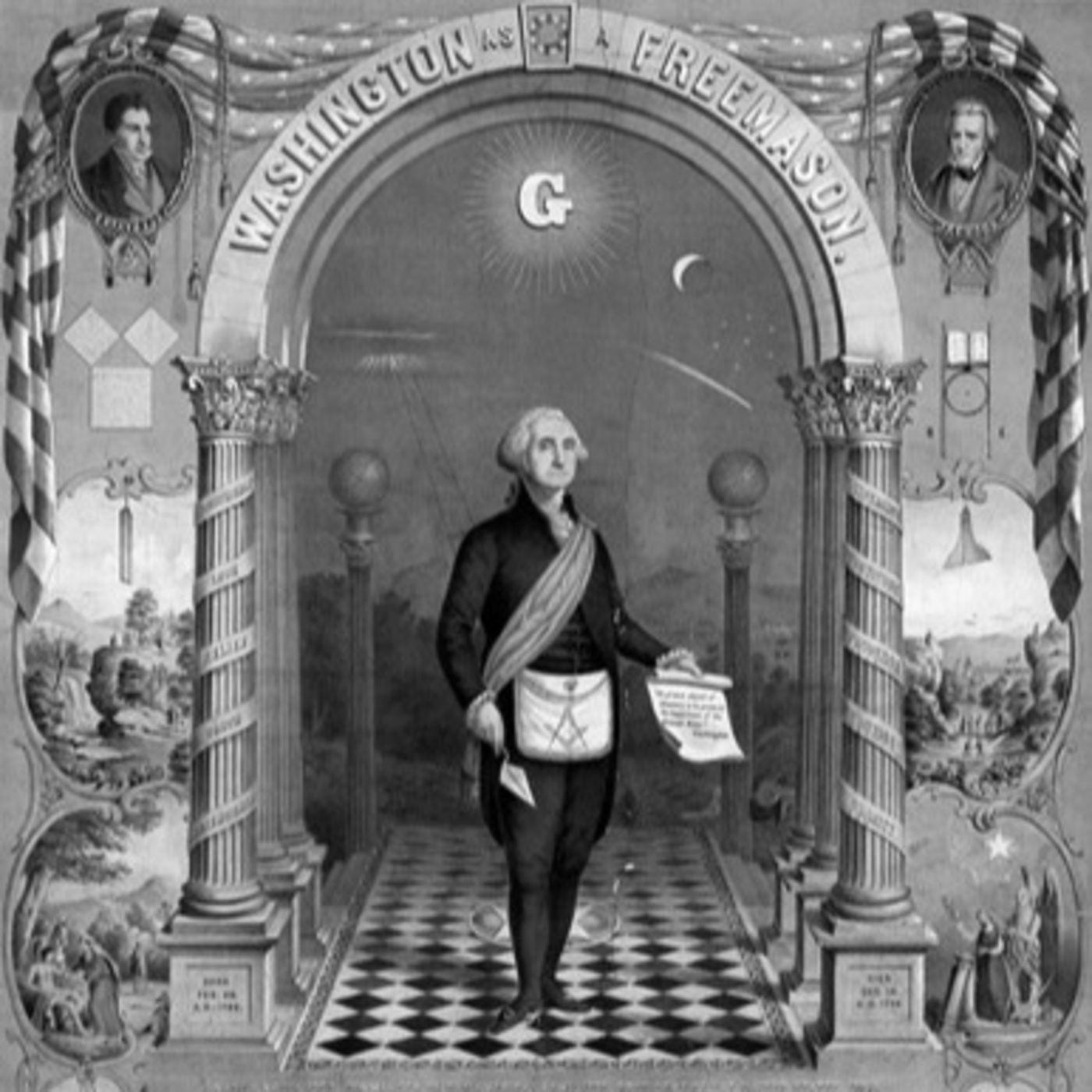 THE OCCULT FOUNDING FATHERS - "WIZARDS WITH SLAVES" episode artwork
