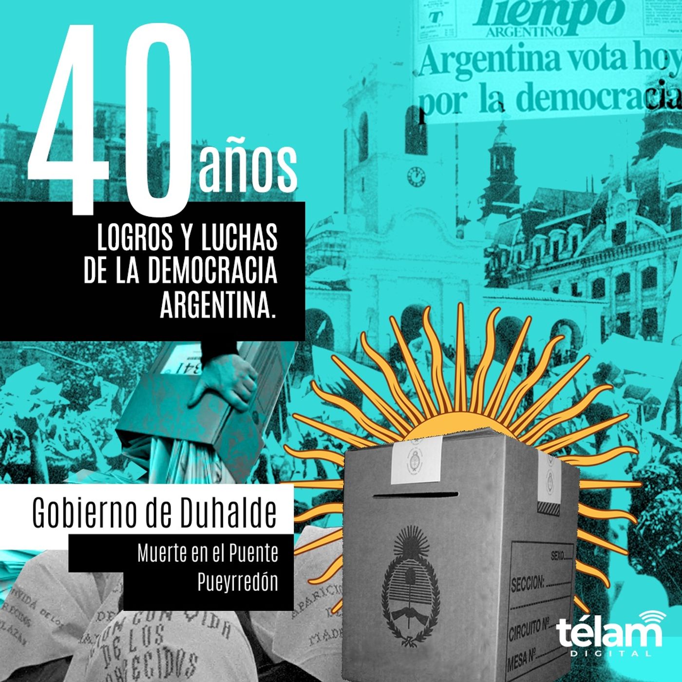40 Años de Democracia: Logros y luchas