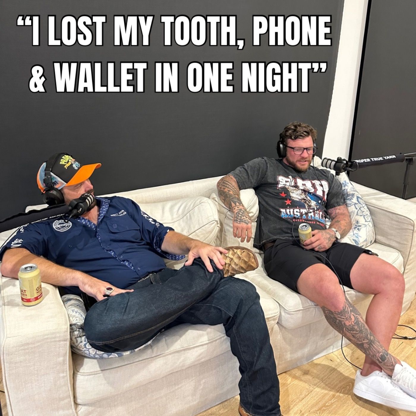 I lost my tooth, phone and wallet in one night