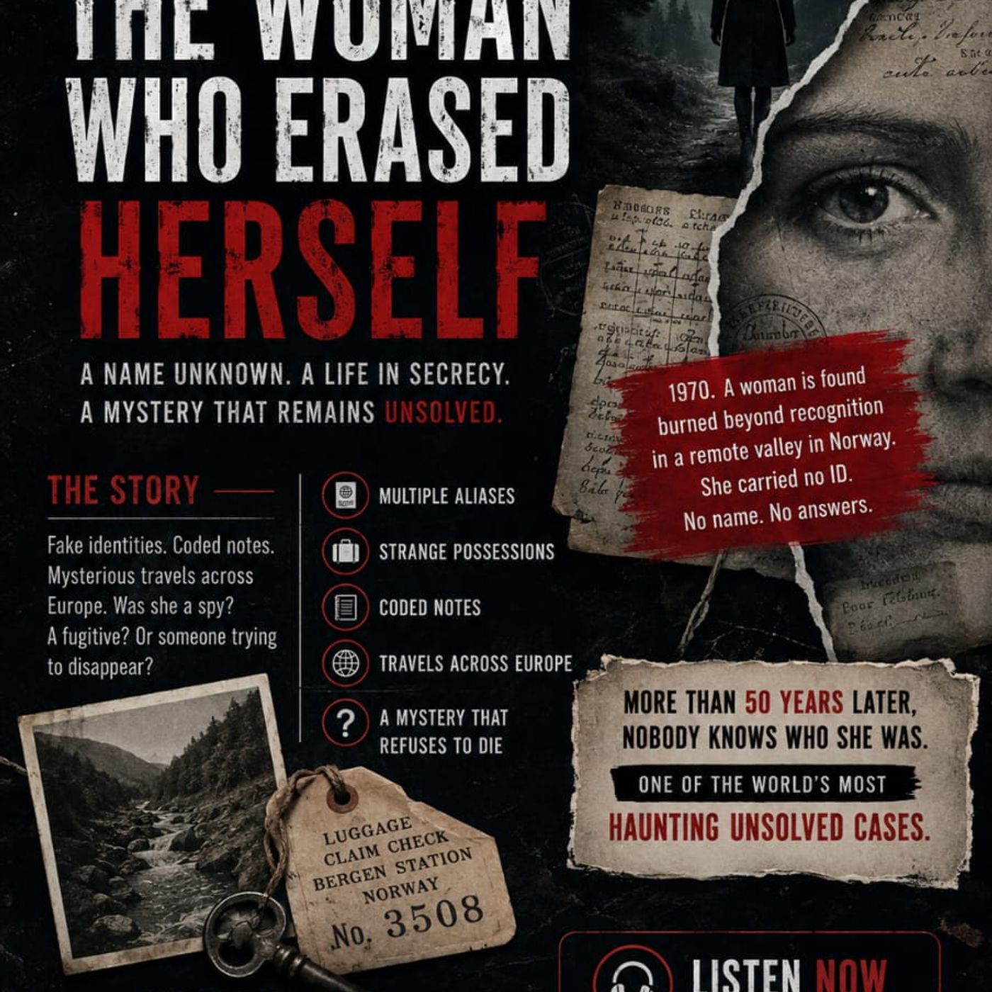 The Woman Who Erased Herself episode artwork