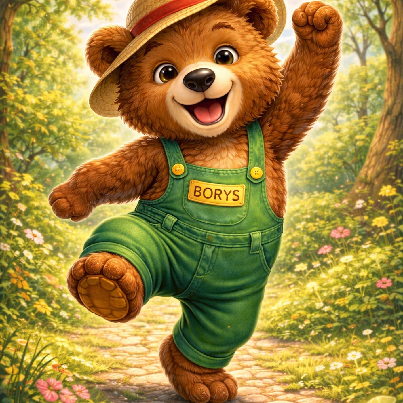 Miś Borys i Tajemnica Zielonego Lasu cover art